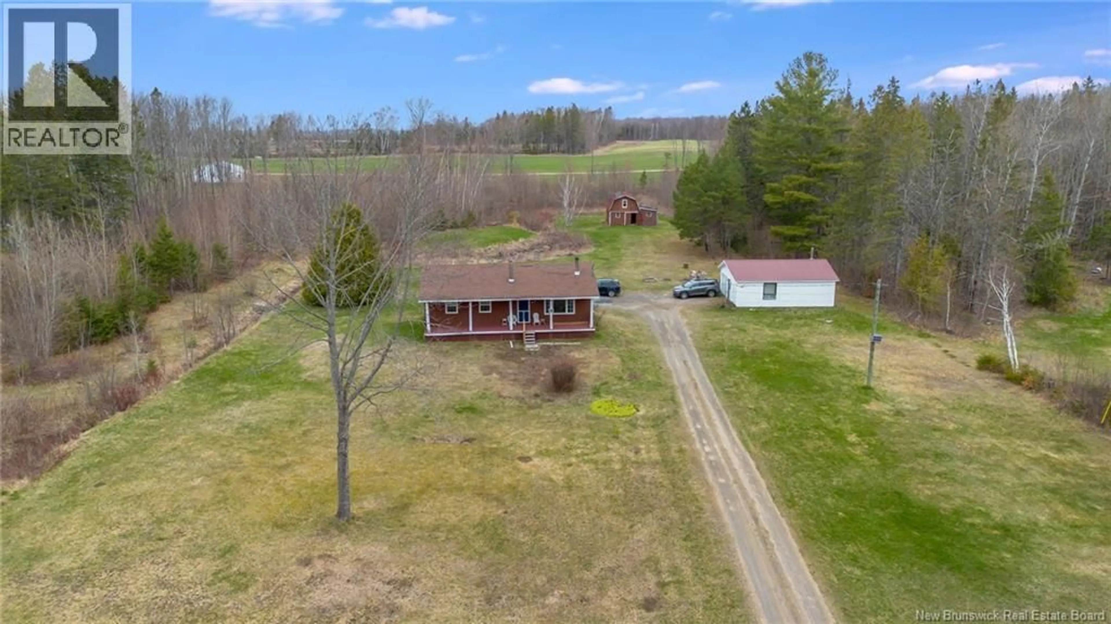 A pic from outside/outdoor area/front of a property/back of a property/a pic from drone, unknown for 792 ROUTE 555, Richmond Corner New Brunswick E7M5B6