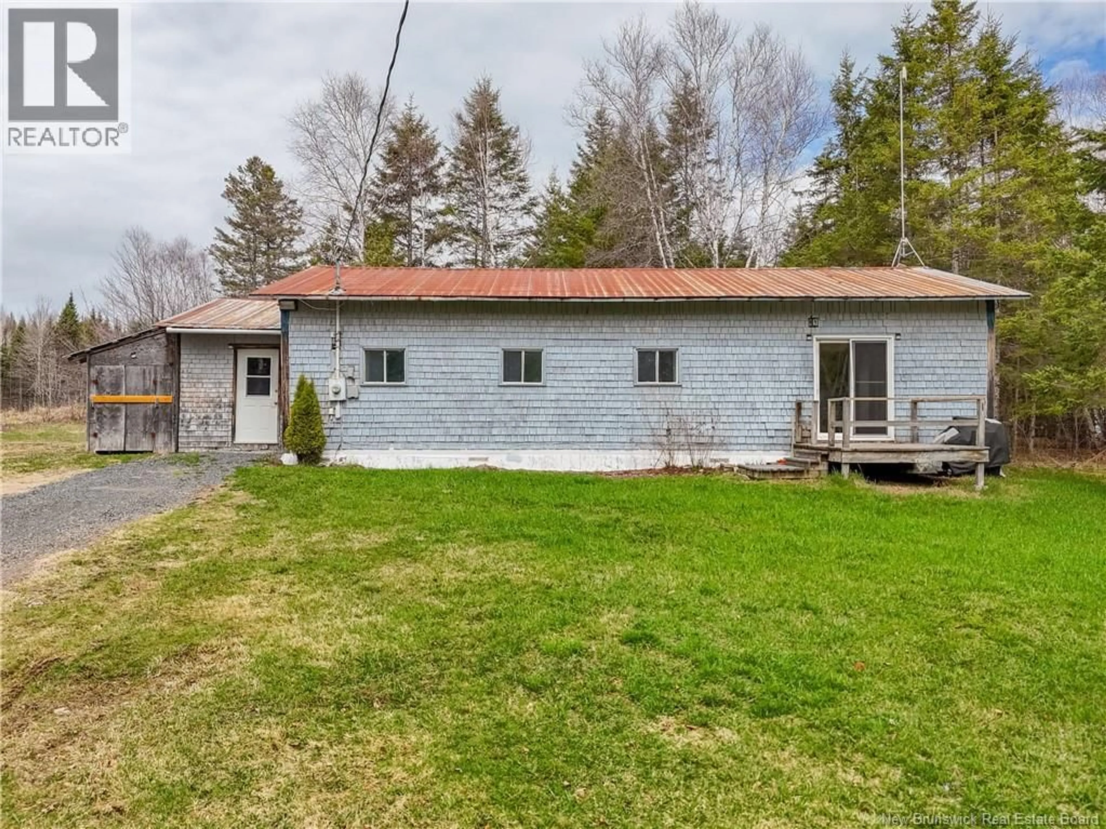 A pic from outside/outdoor area/front of a property/back of a property/a pic from drone, street for 154 SCOTCH LAKE ROAD, Scotch Lake New Brunswick E6L1K4