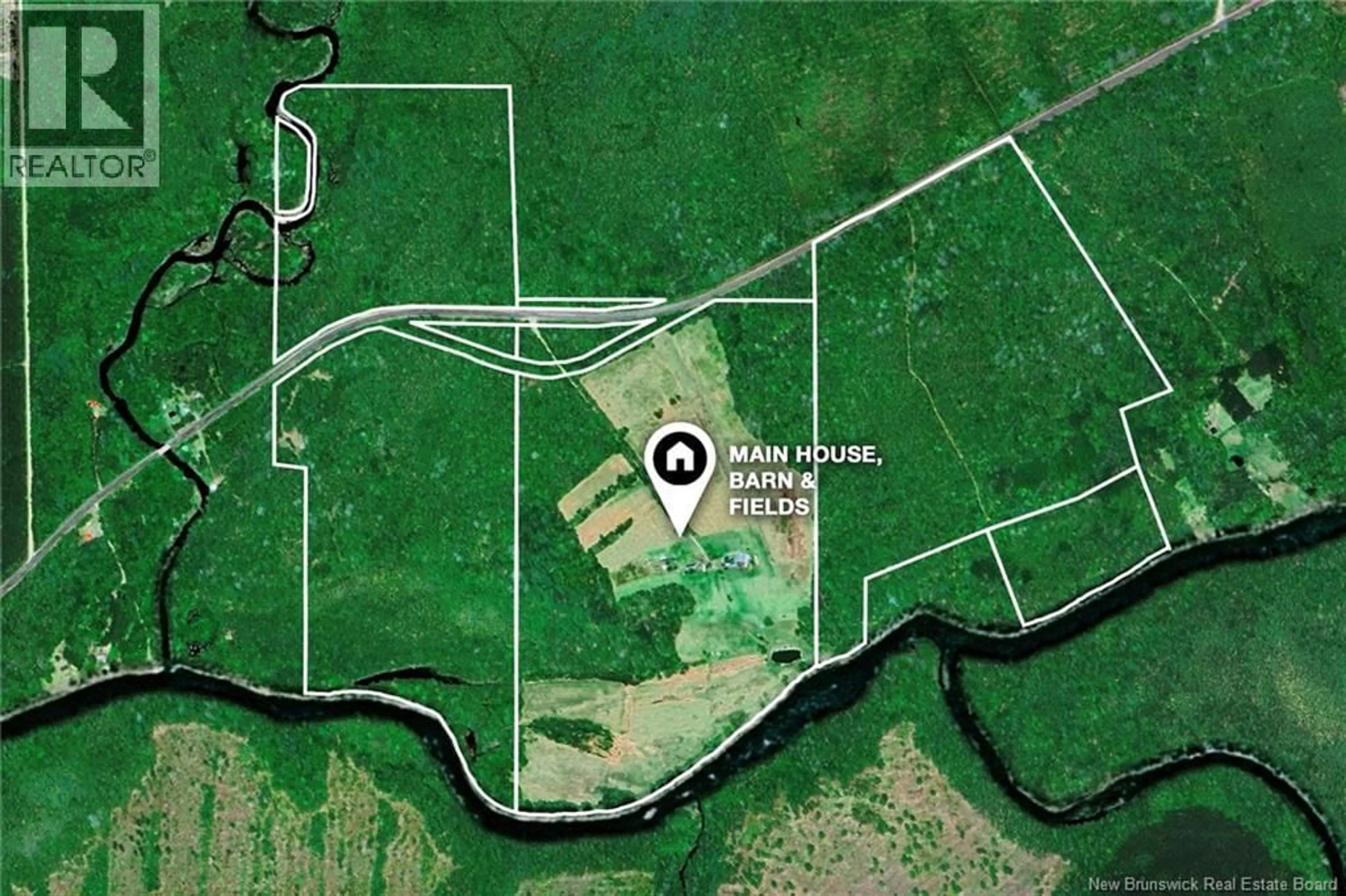 Picture of a map for 3090 ROUTE 116, Salmon River Rd New Brunswick E4A3M3