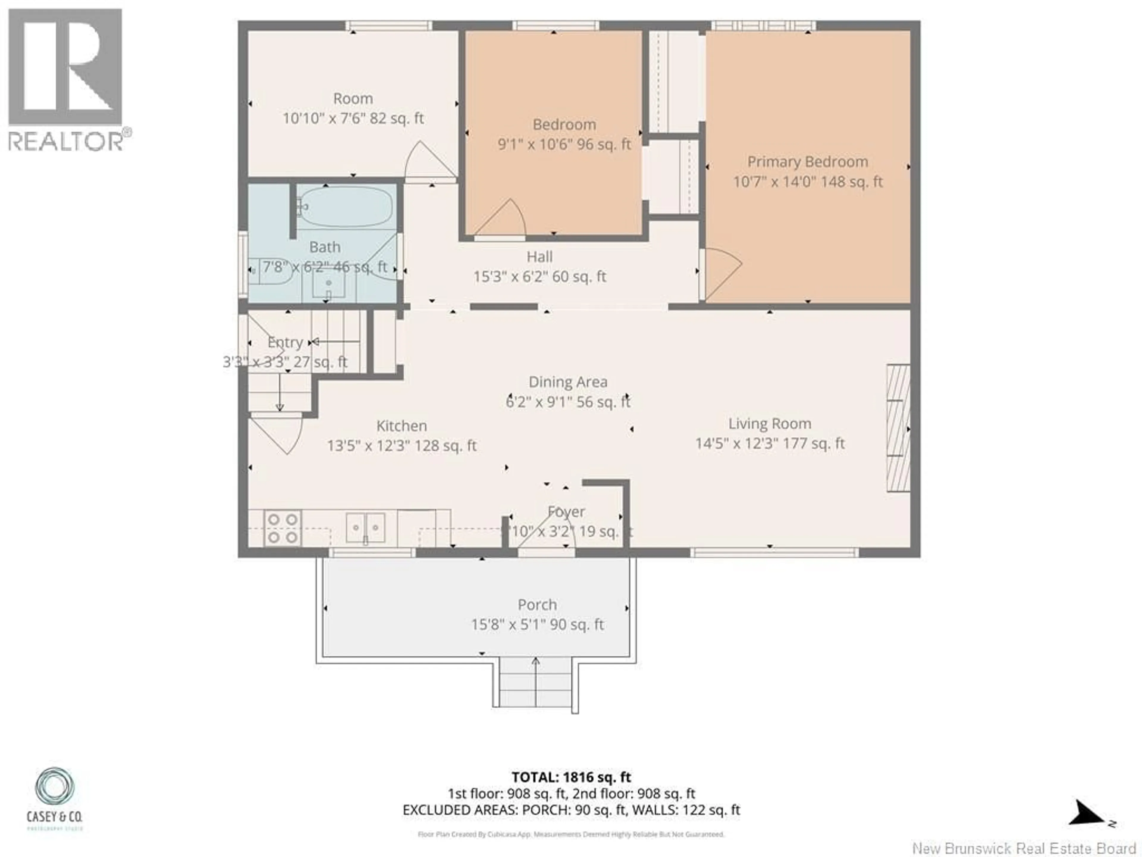 Floor plan for 34 ATKINSON AVENUE, Moncton New Brunswick E1C7S3