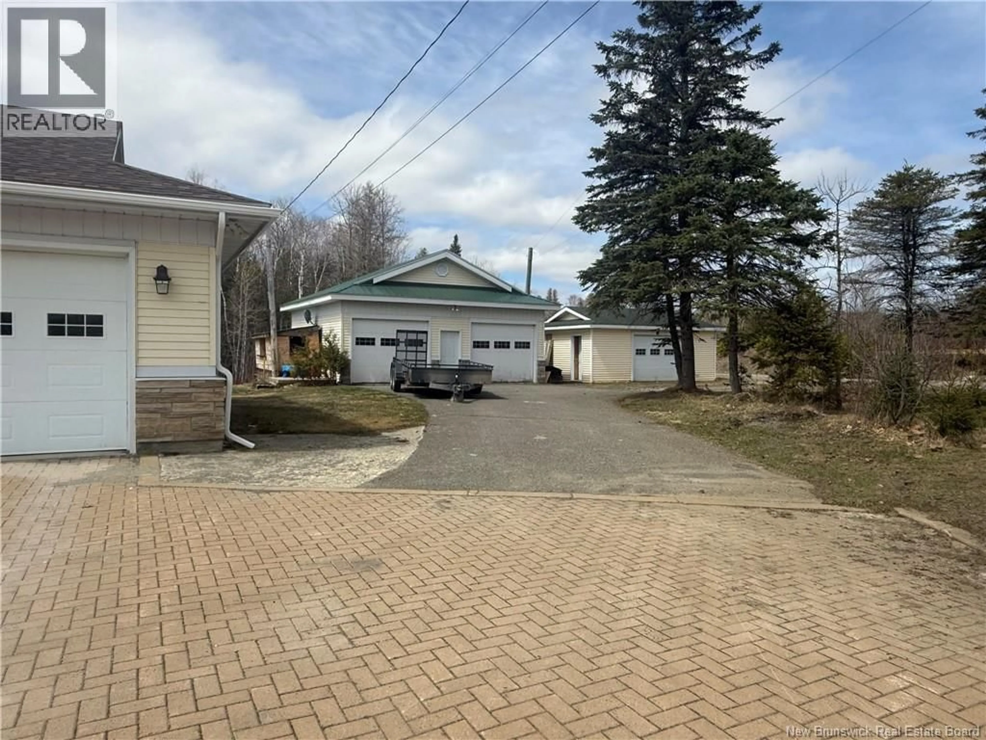 A pic from outside/outdoor area/front of a property/back of a property/a pic from drone, street for 140 DESPRES ROAD, Saint-André New Brunswick E3Y2Z4