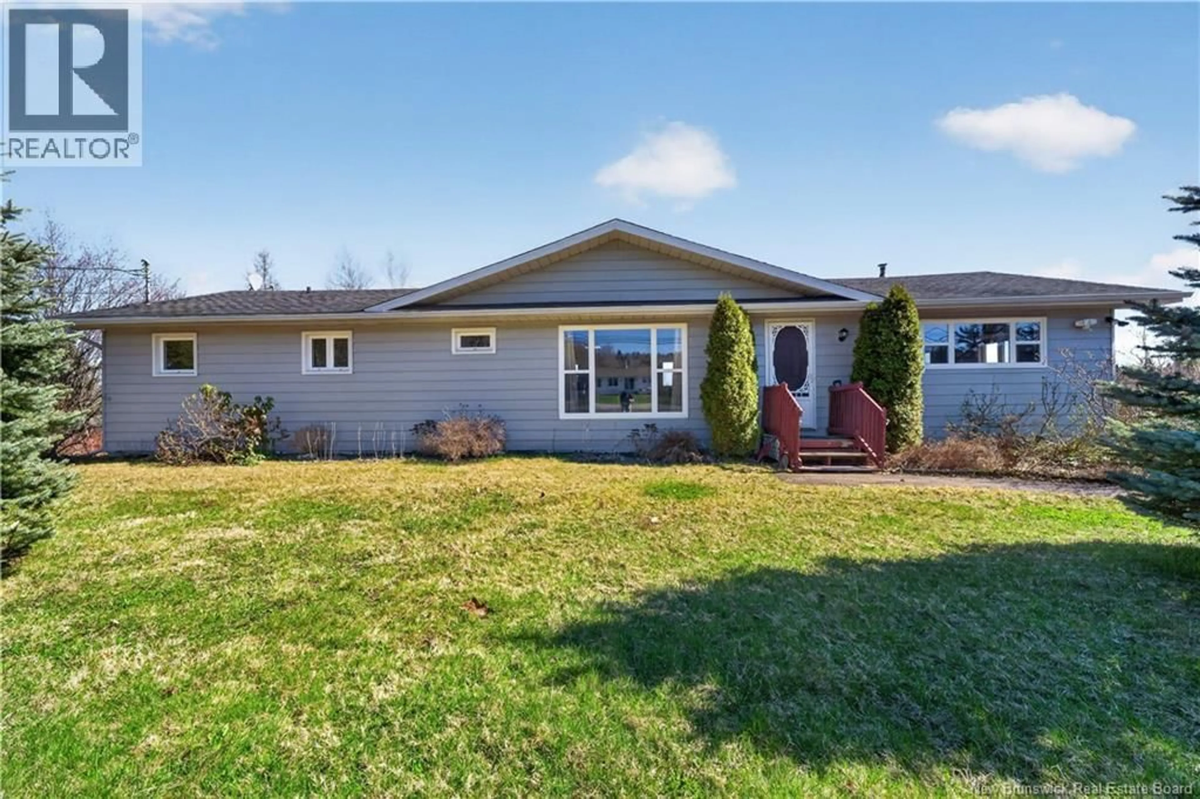 Home with vinyl exterior material, street for 430 CHARLES LUTES ROAD, Lutes Mountain New Brunswick E1G2T4