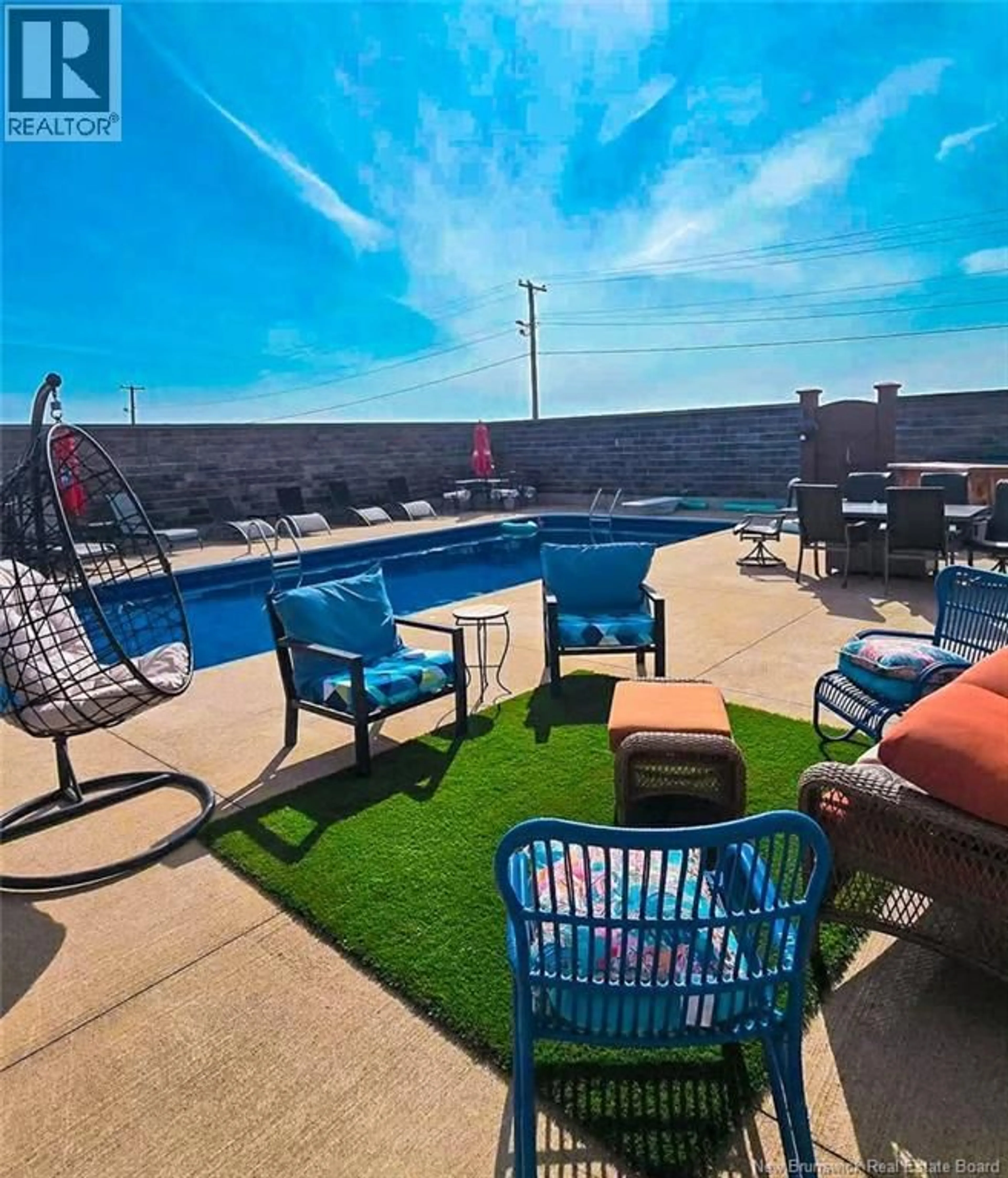Patio, water/lake/river/ocean view for 2114 RTE 950, Petit-Cap New Brunswick E4N2J8