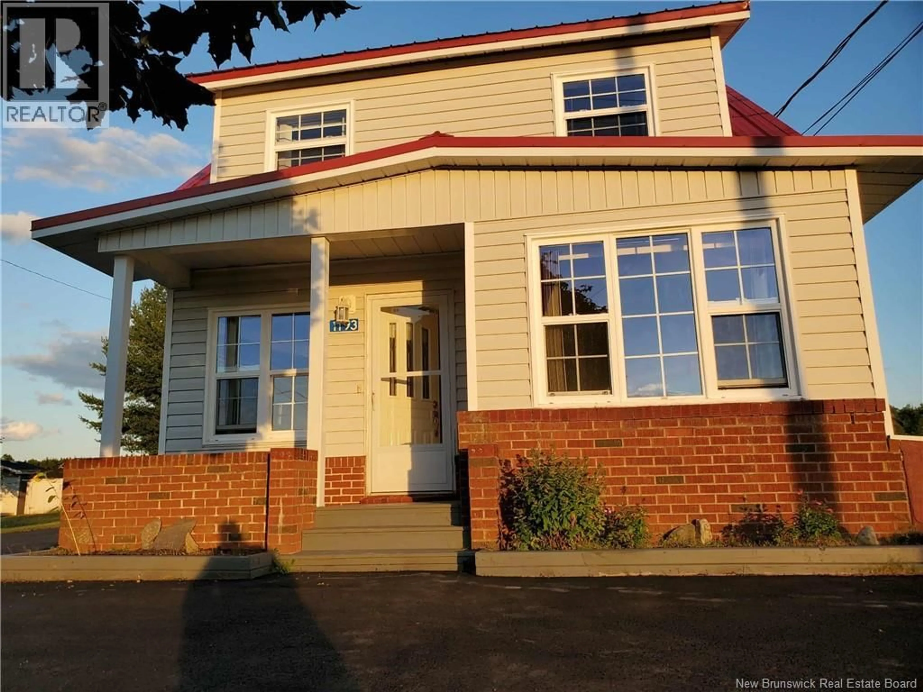 Home with brick exterior material, building for 1193 SAINT-CHARLES SUD, Saint-Charles New Brunswick E4W4W1