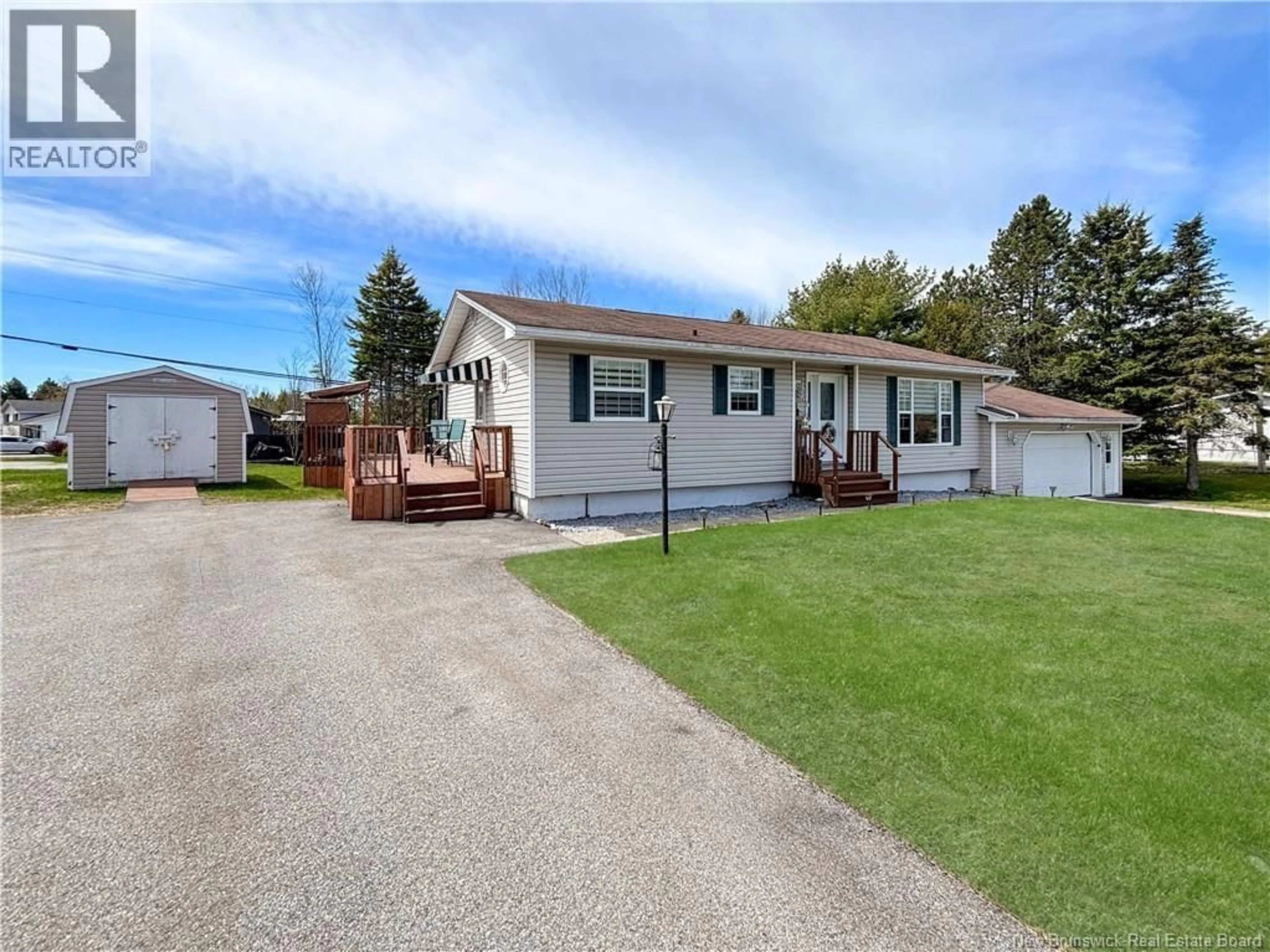 Home with vinyl exterior material, street for 1 GRANT DRIVE, Quispamsis New Brunswick E2E1A3