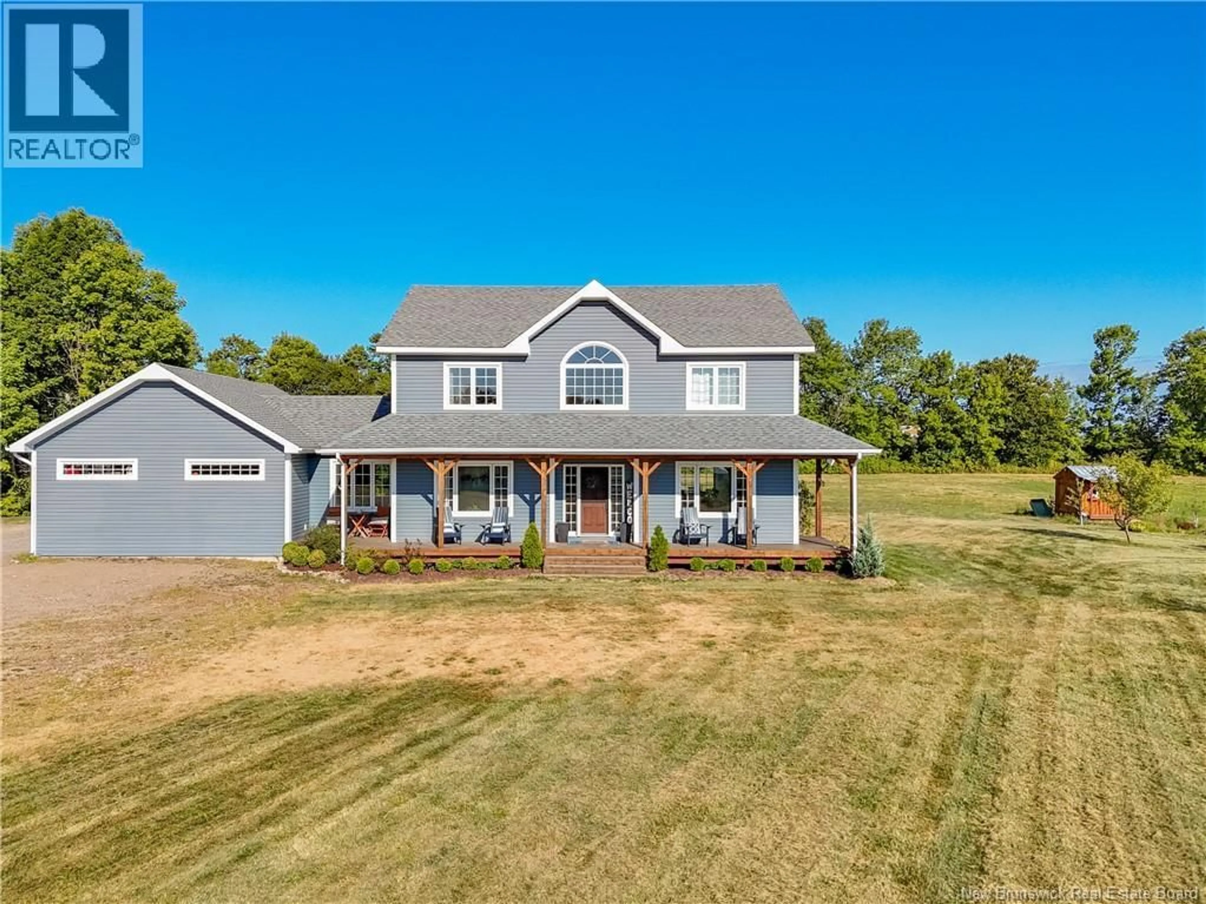 A pic from outside/outdoor area/front of a property/back of a property/a pic from drone, unknown for 1425 ROUTE 605, Millville New Brunswick E6E0A2