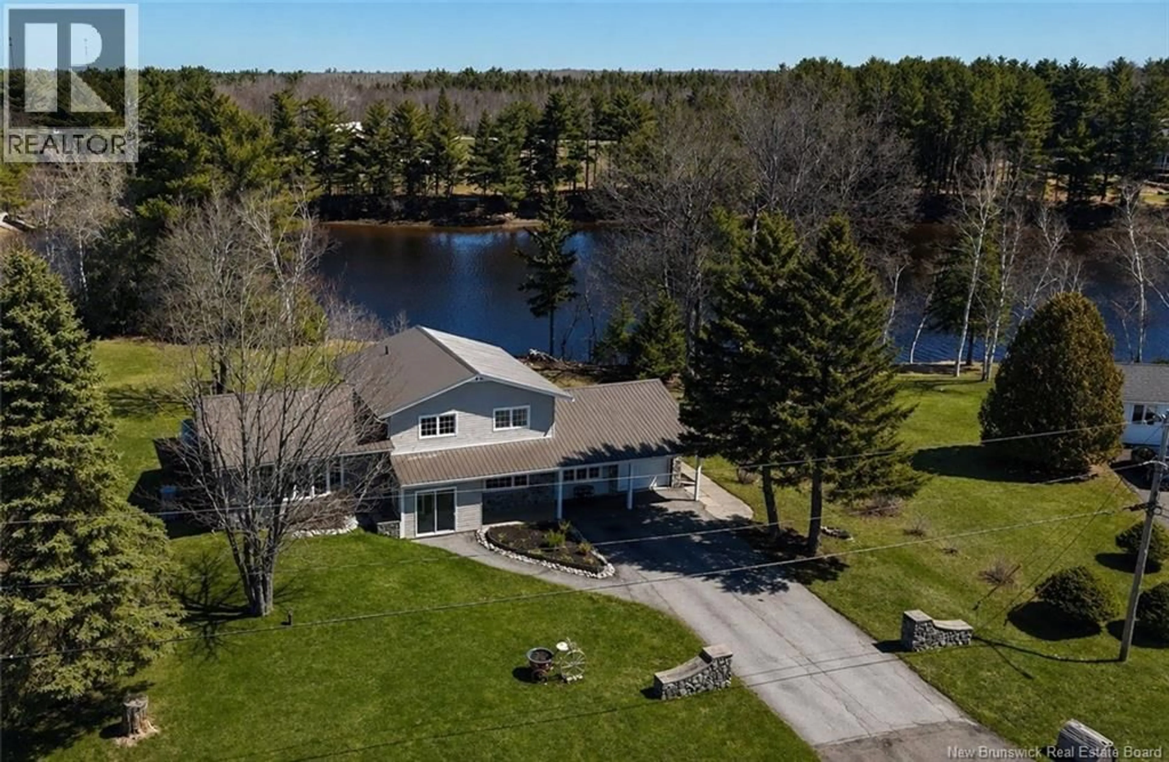 A pic from outside/outdoor area/front of a property/back of a property/a pic from drone, water/lake/river/ocean view for 30 BEATTIE, Rexton New Brunswick E4W1V5