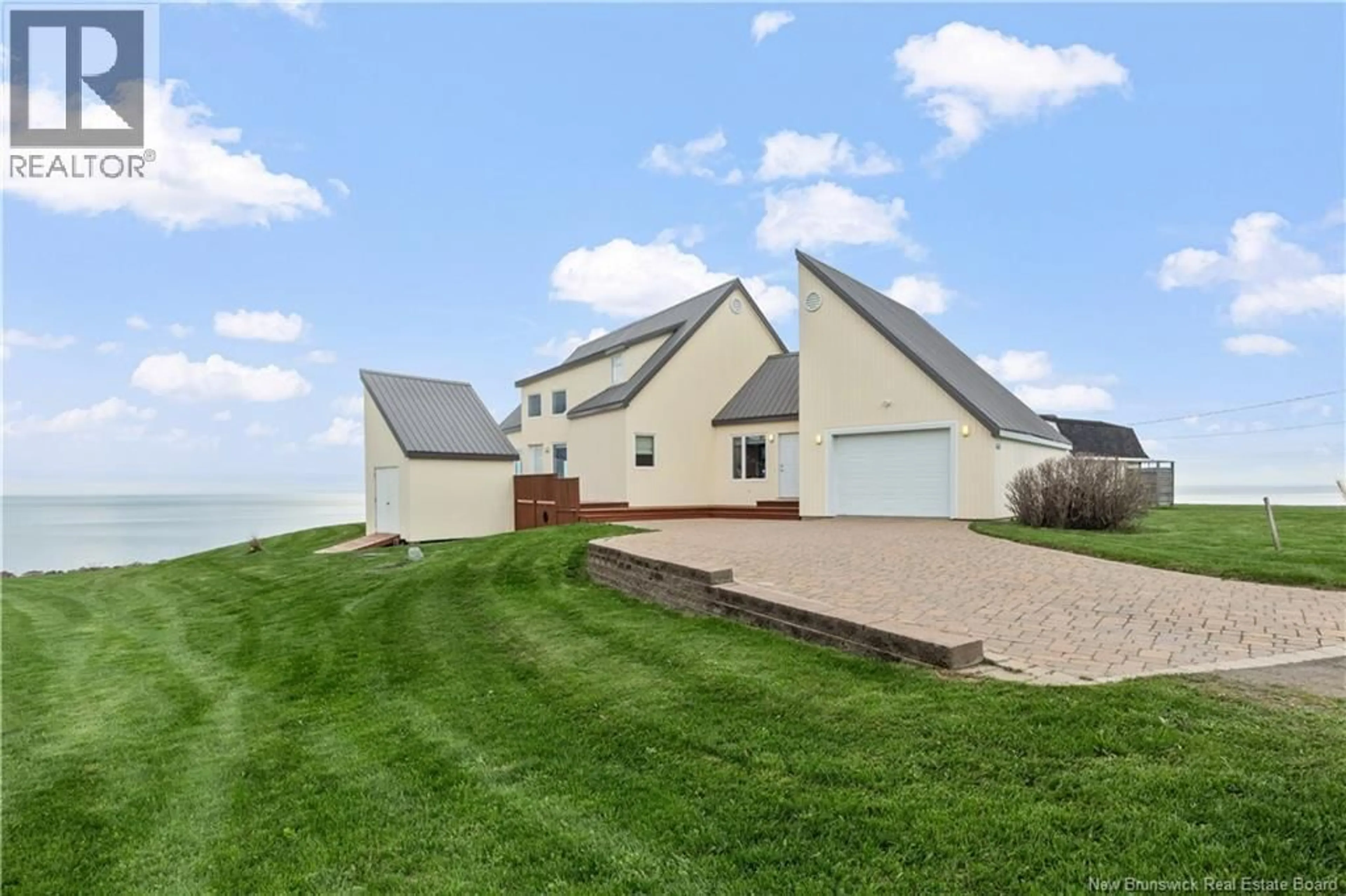 A pic from outside/outdoor area/front of a property/back of a property/a pic from drone, water/lake/river/ocean view for 1238 DES HIRONDELLES, Cap-Pelé New Brunswick E4N1R7