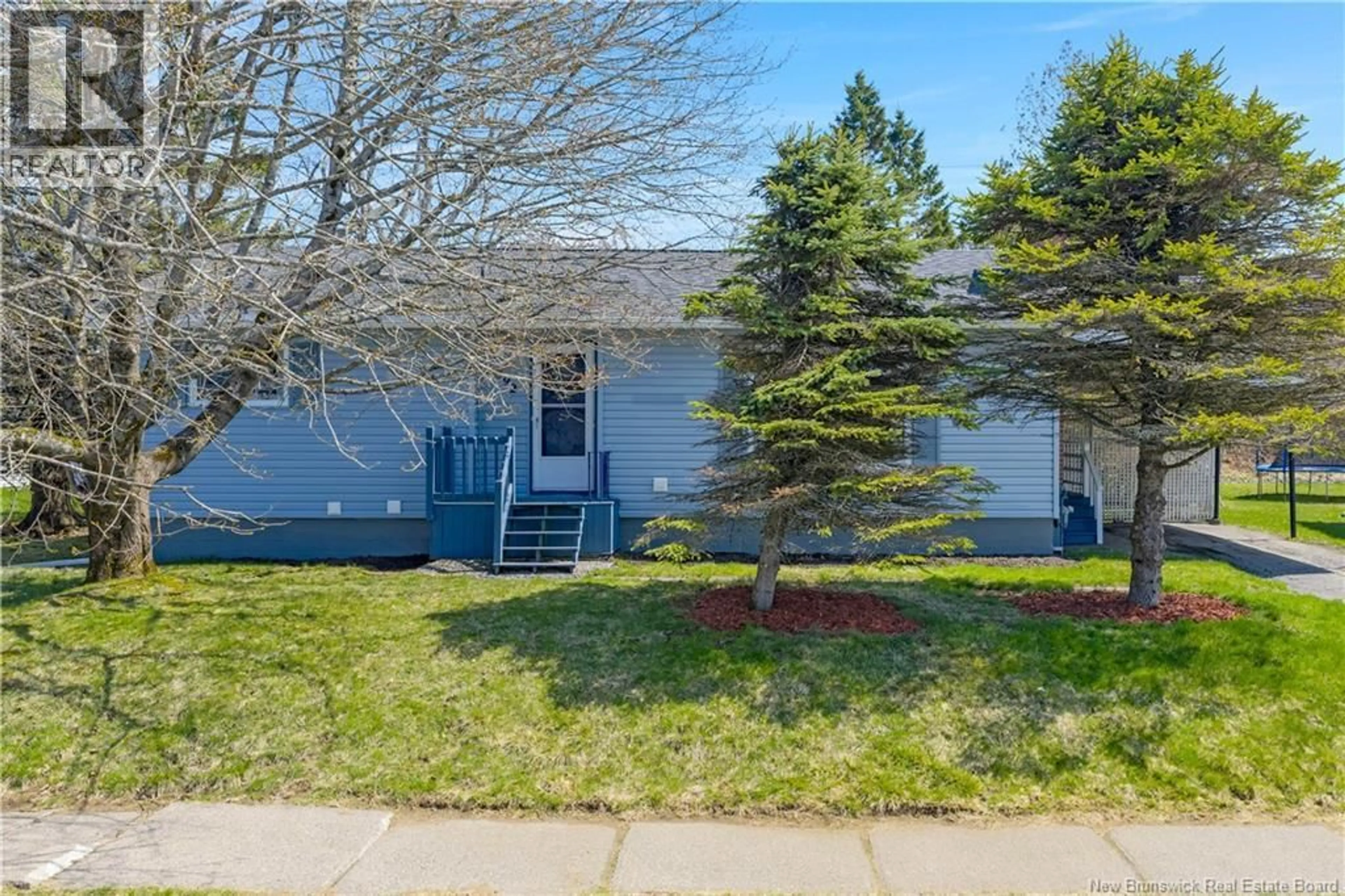 Home with vinyl exterior material, street for 892 MOLLINS DRIVE, Saint John New Brunswick E2M4L8