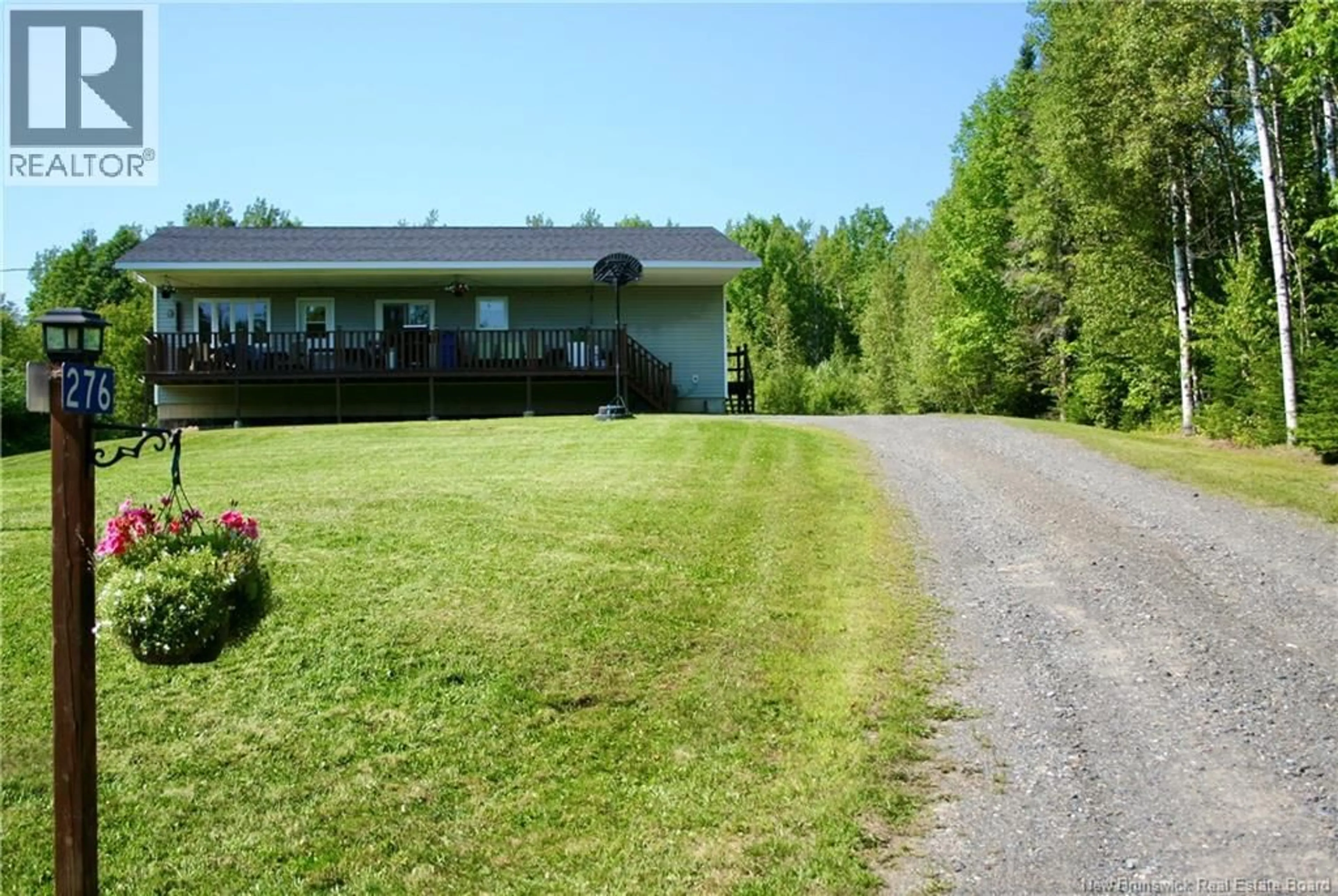 A pic from outside/outdoor area/front of a property/back of a property/a pic from drone, unknown for 276 MELVILLE ROAD, Lansdowne New Brunswick E7L3X3