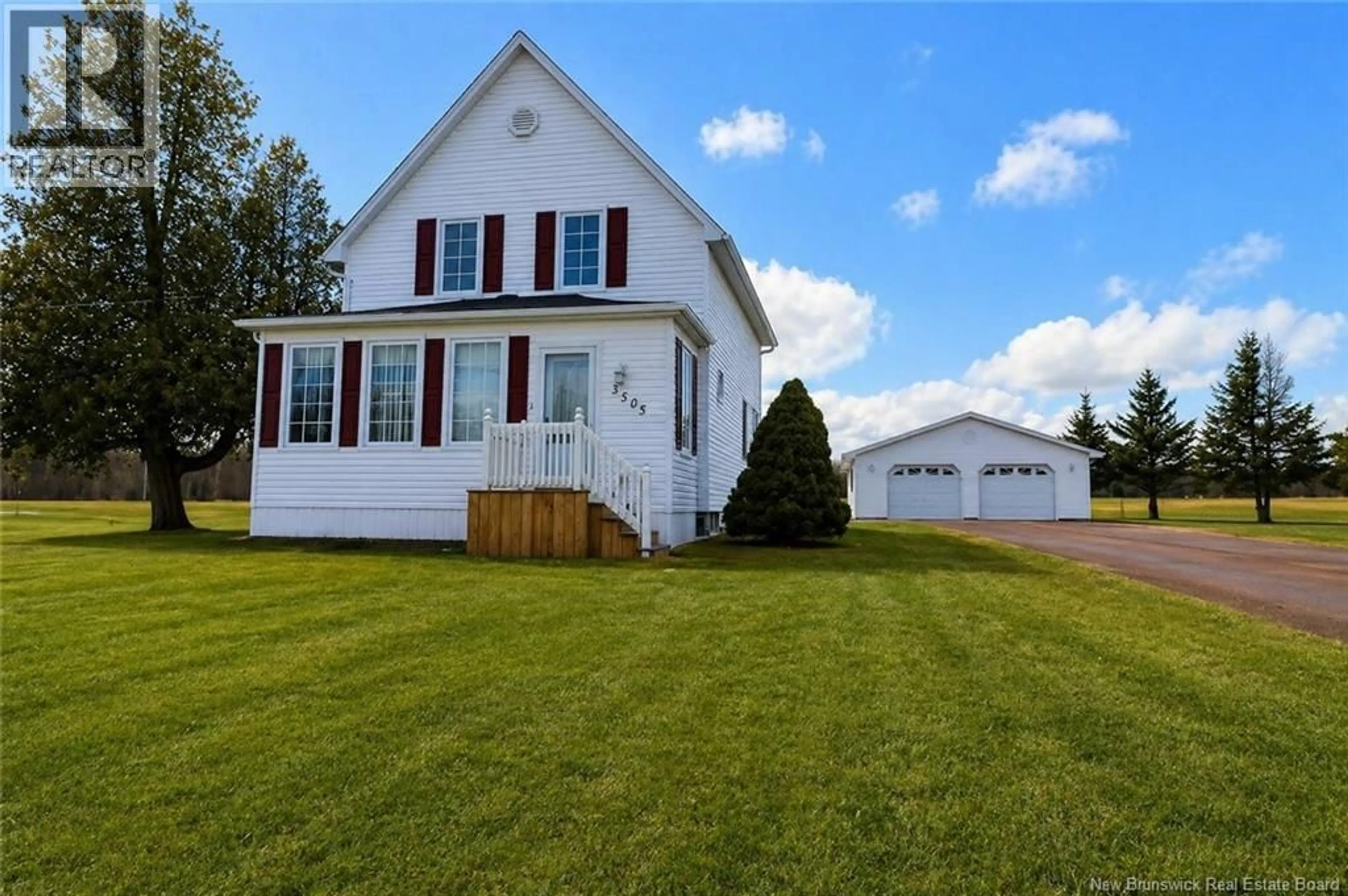 Home with vinyl exterior material, unknown for 3505 ROUTE 132, Scoudouc New Brunswick E4P3M2