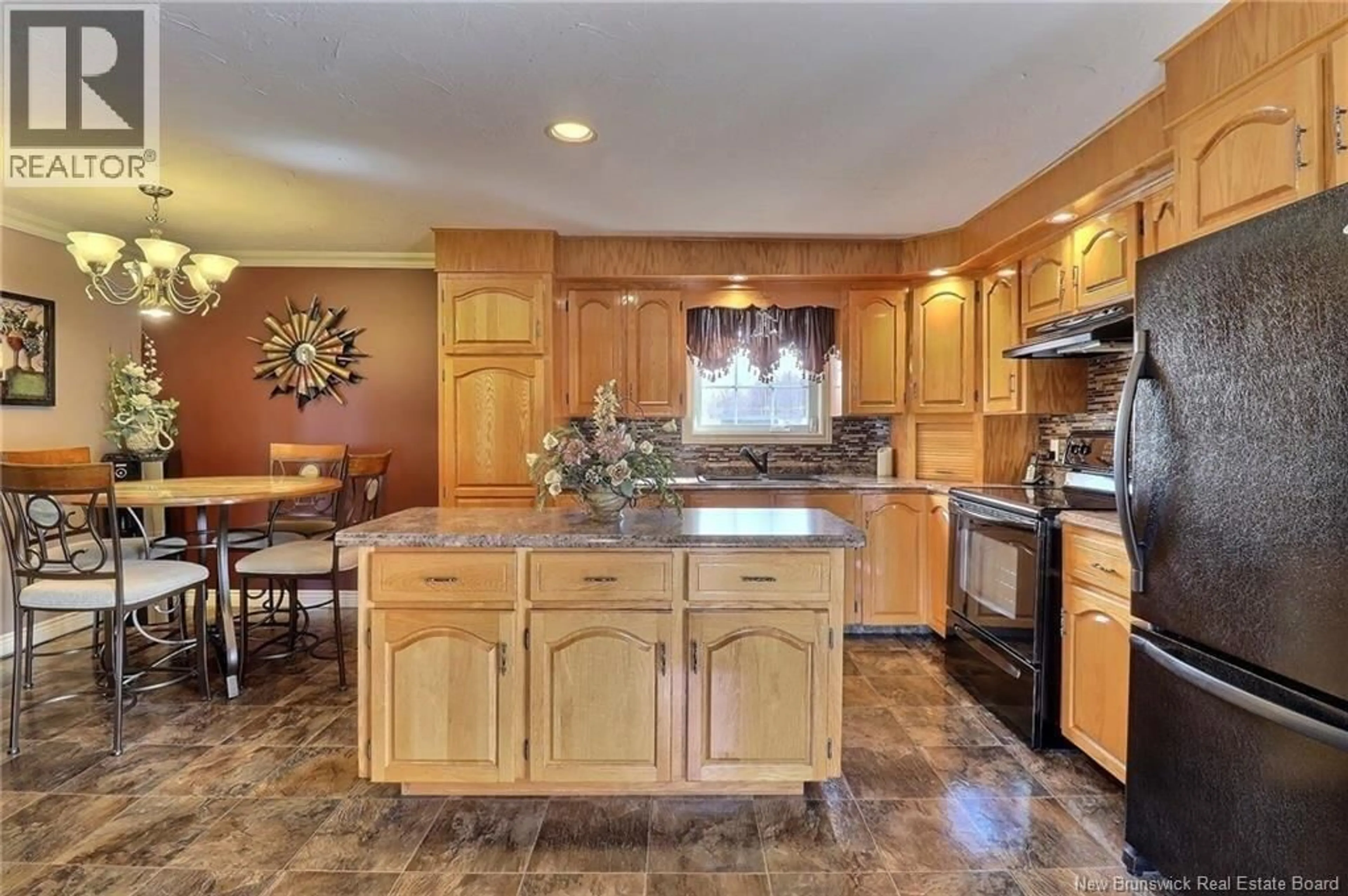 Open concept kitchen, ceramic/tile floor for 3505 ROUTE 132, Scoudouc New Brunswick E4P3M2