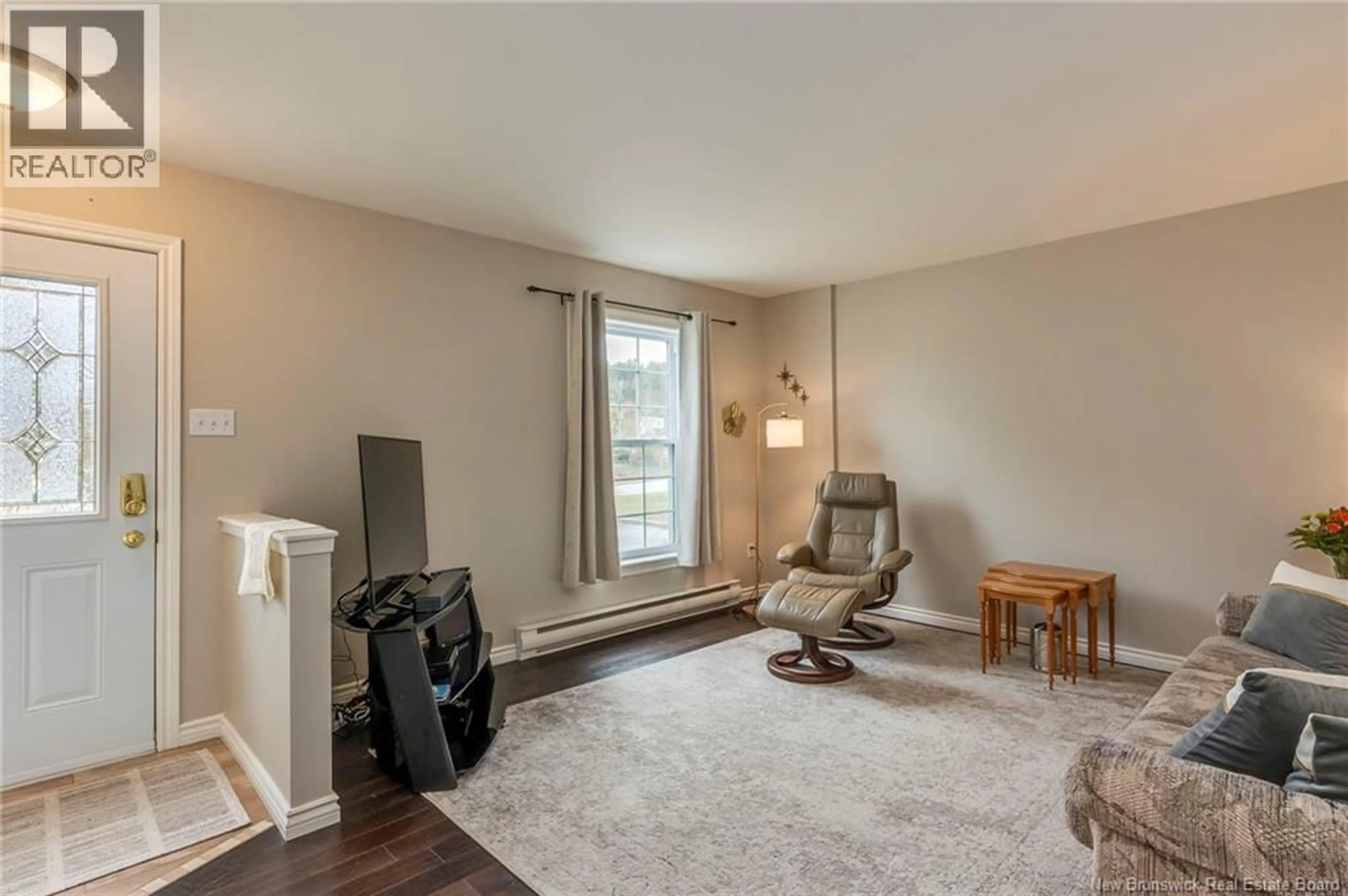 Living room with furniture, carpet floor for 14 HONEYSUCKLE DRIVE, Saint John New Brunswick E2M5X4