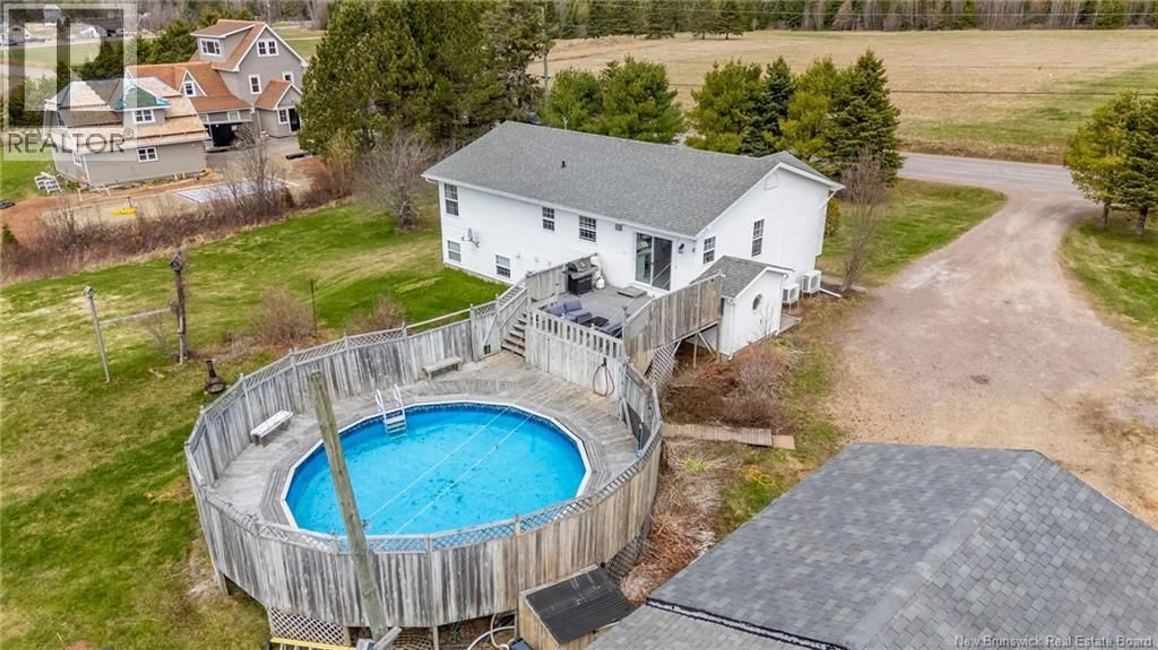A pic from outside/outdoor area/front of a property/back of a property/a pic from drone, water/lake/river/ocean view for 142 FAIRFIELD ROAD, Sackville New Brunswick E4L2X9