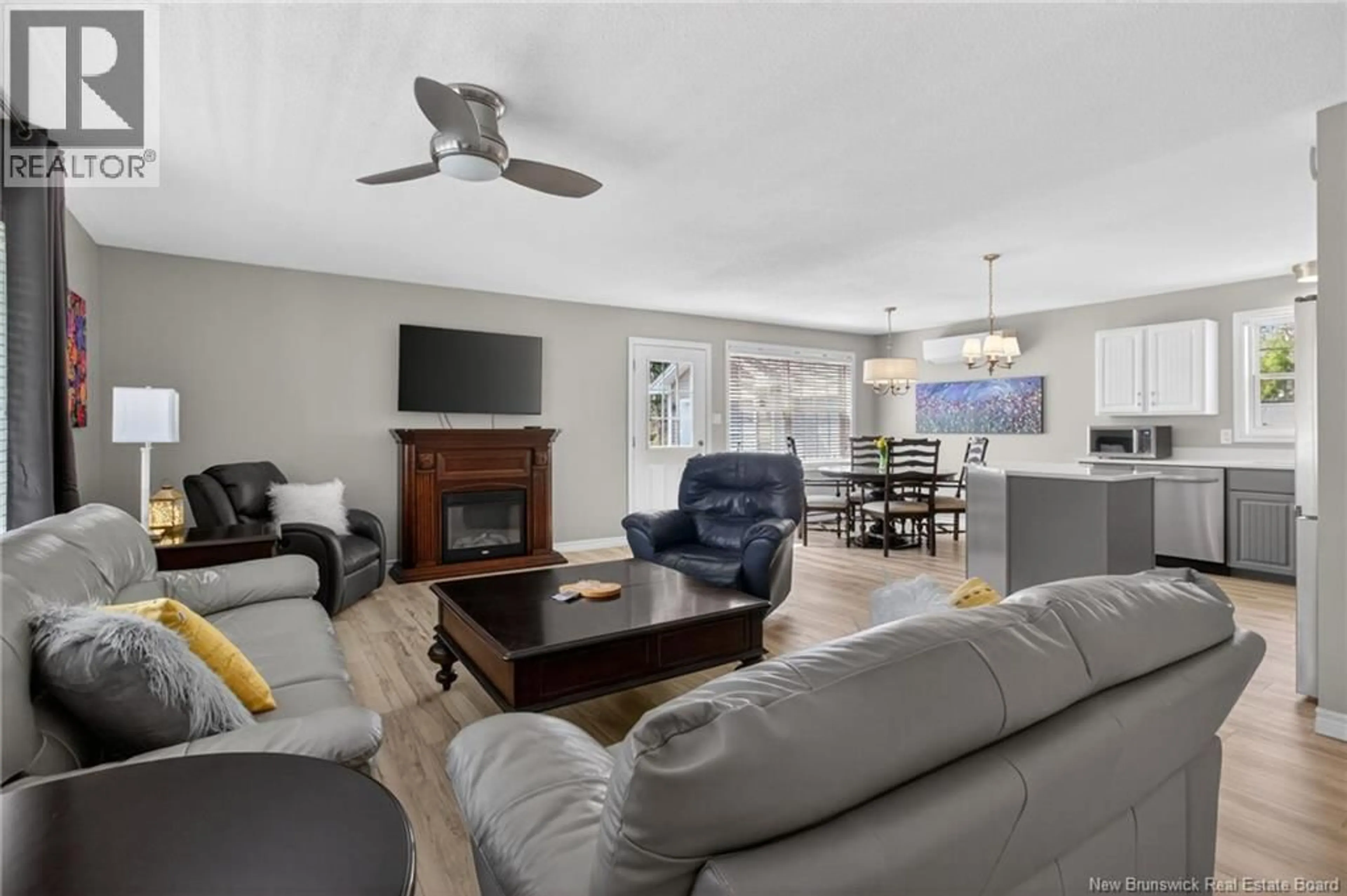 Living room with furniture, unknown for 16 WOODWORTH STREET, Lower Coverdale New Brunswick E1J1L3