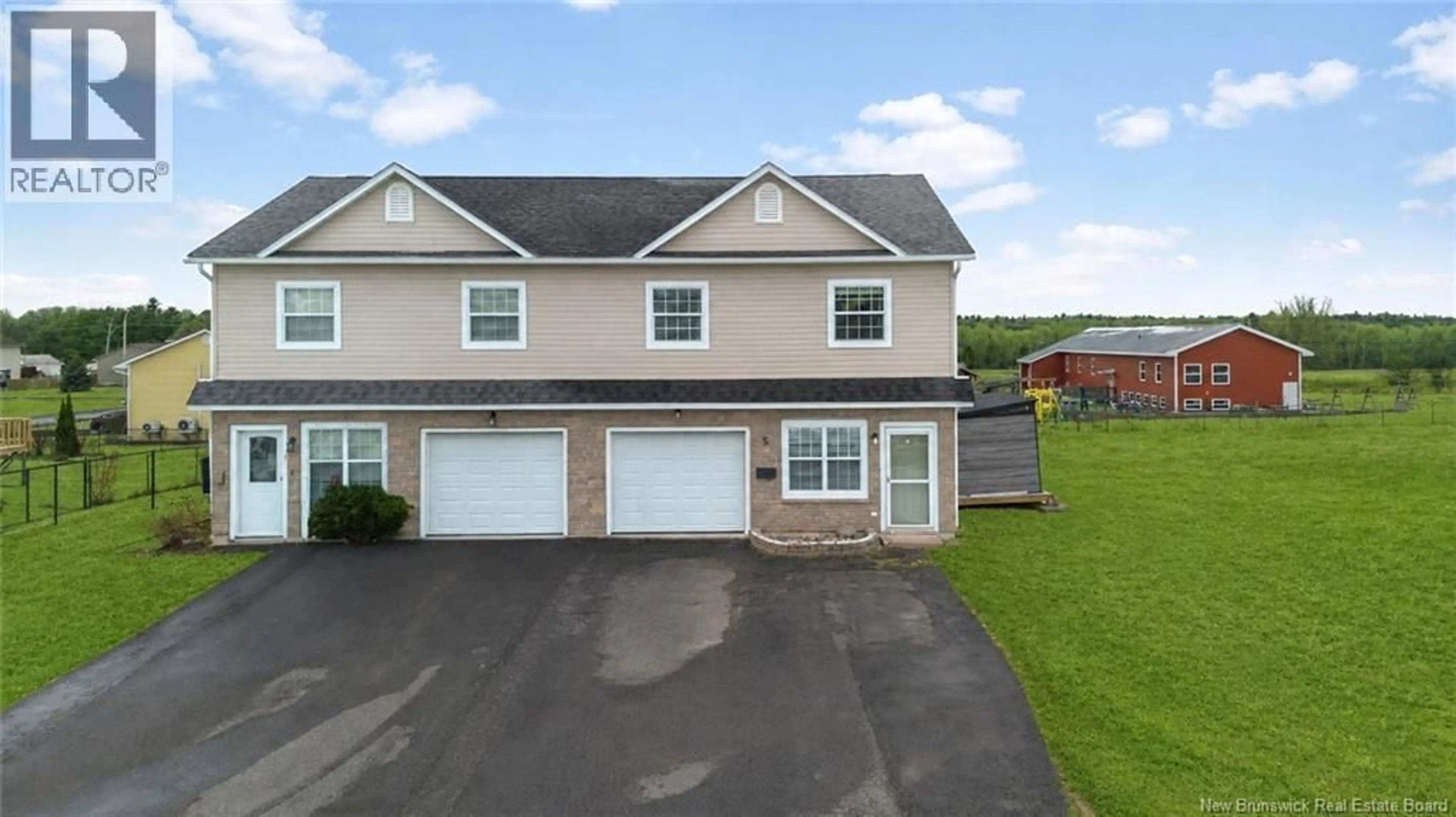 A pic from outside/outdoor area/front of a property/back of a property/a pic from drone, unknown for 5 COSTALL STREET, Oromocto New Brunswick E2V0C6