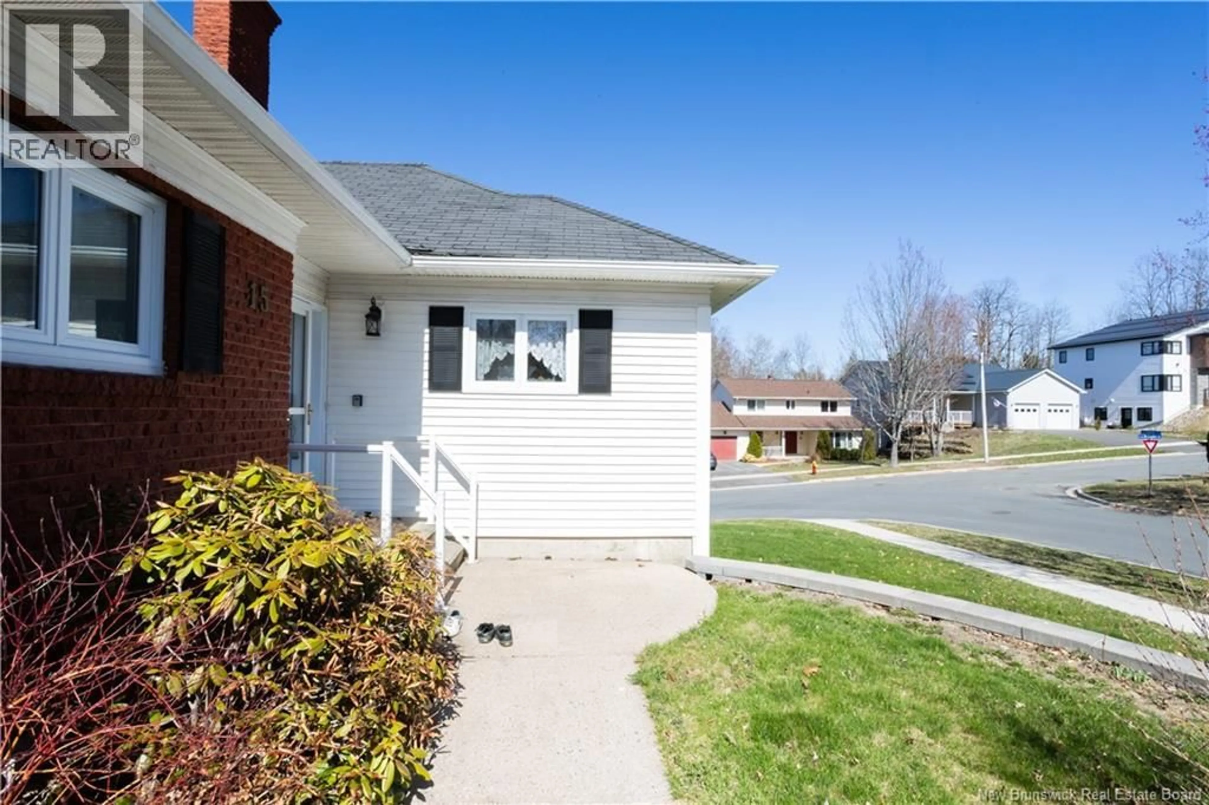 Home with brick exterior material, street for 15 TALISMAN CRESCENT, Fredericton New Brunswick E3C1L9