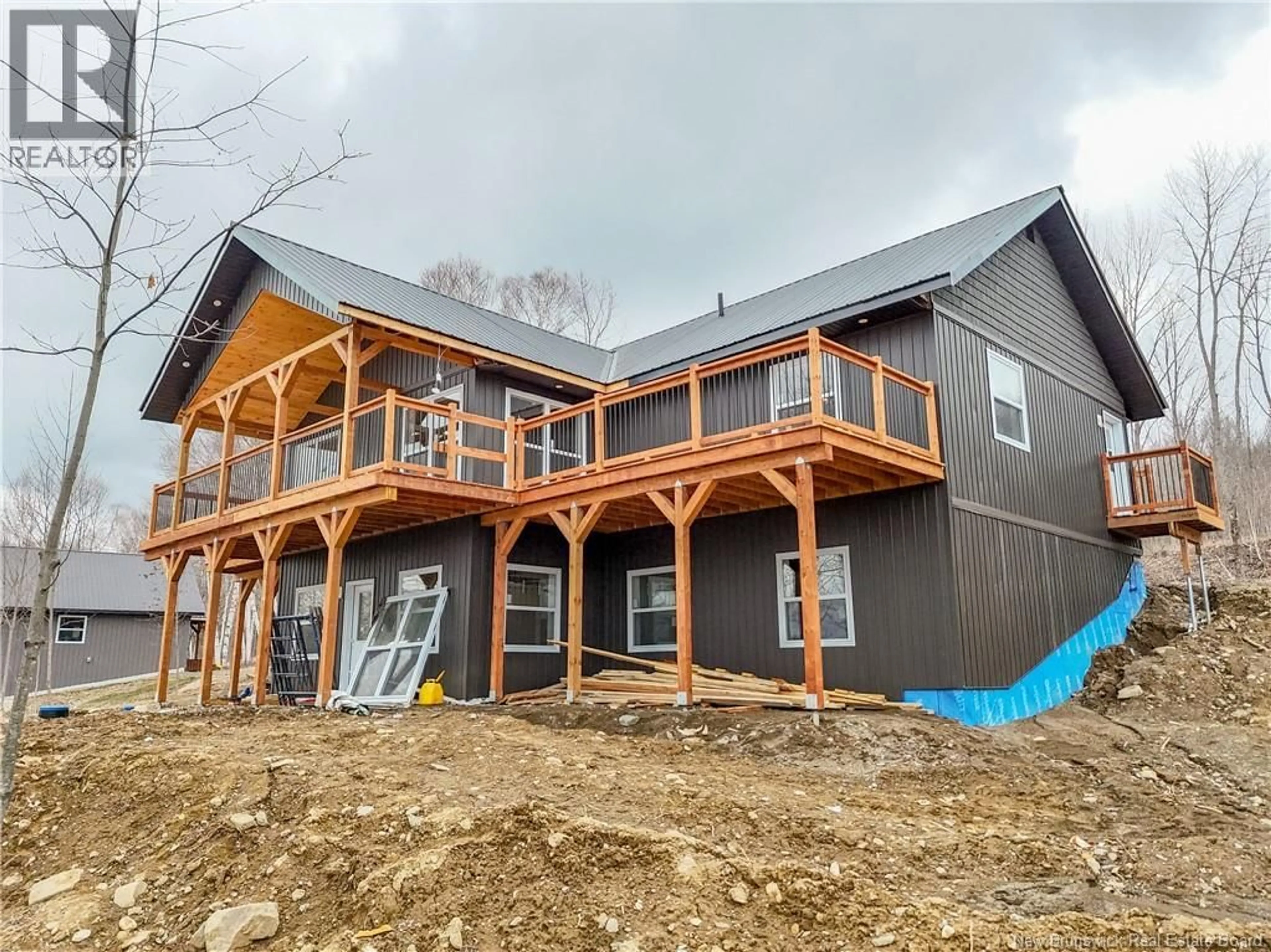 Home with vinyl exterior material, building for House and Lot TEMPLE ROAD, Ritchie New Brunswick E6H1H4