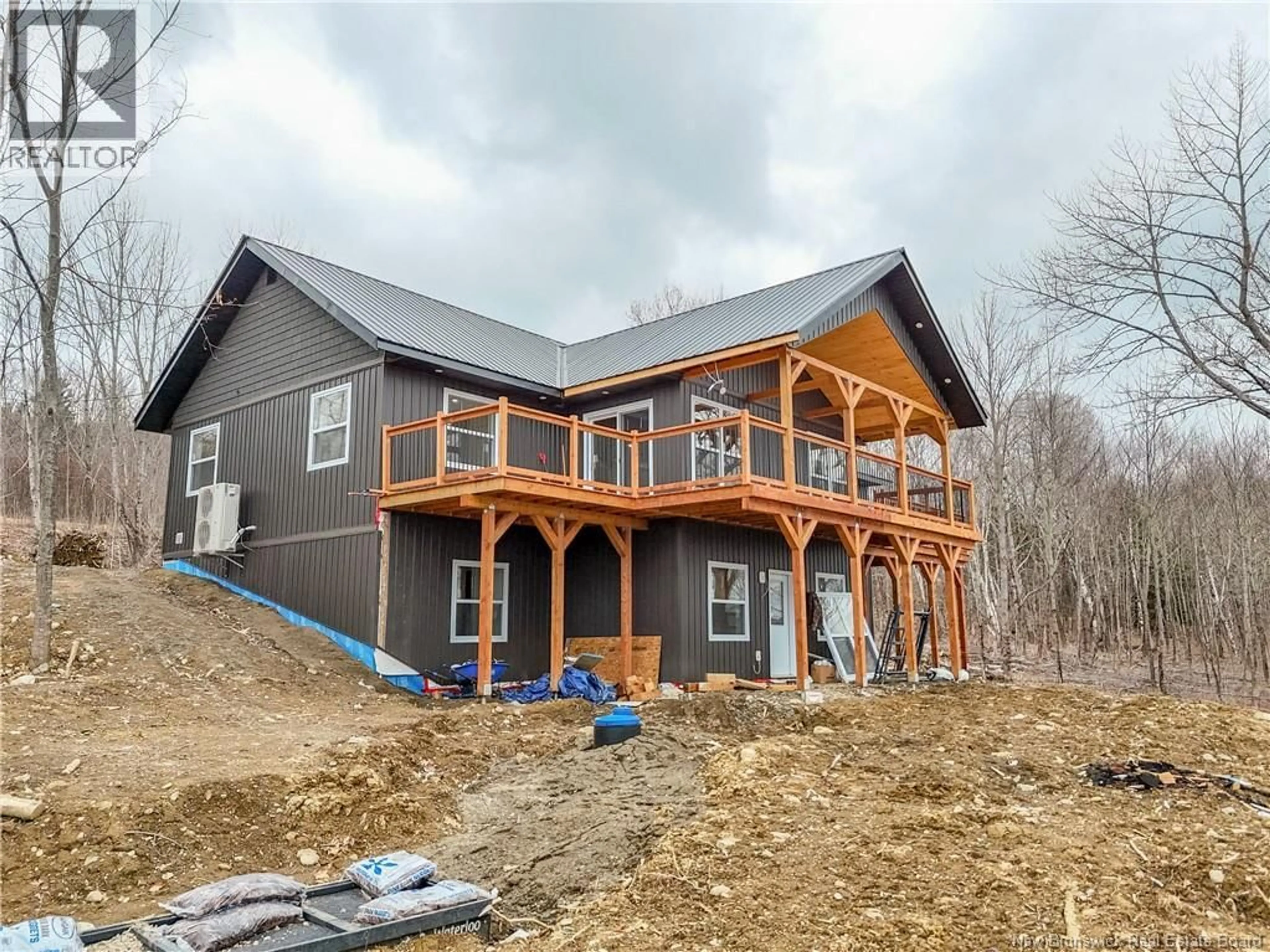 Home with vinyl exterior material, building for House and Lot TEMPLE ROAD, Ritchie New Brunswick E6H1H4