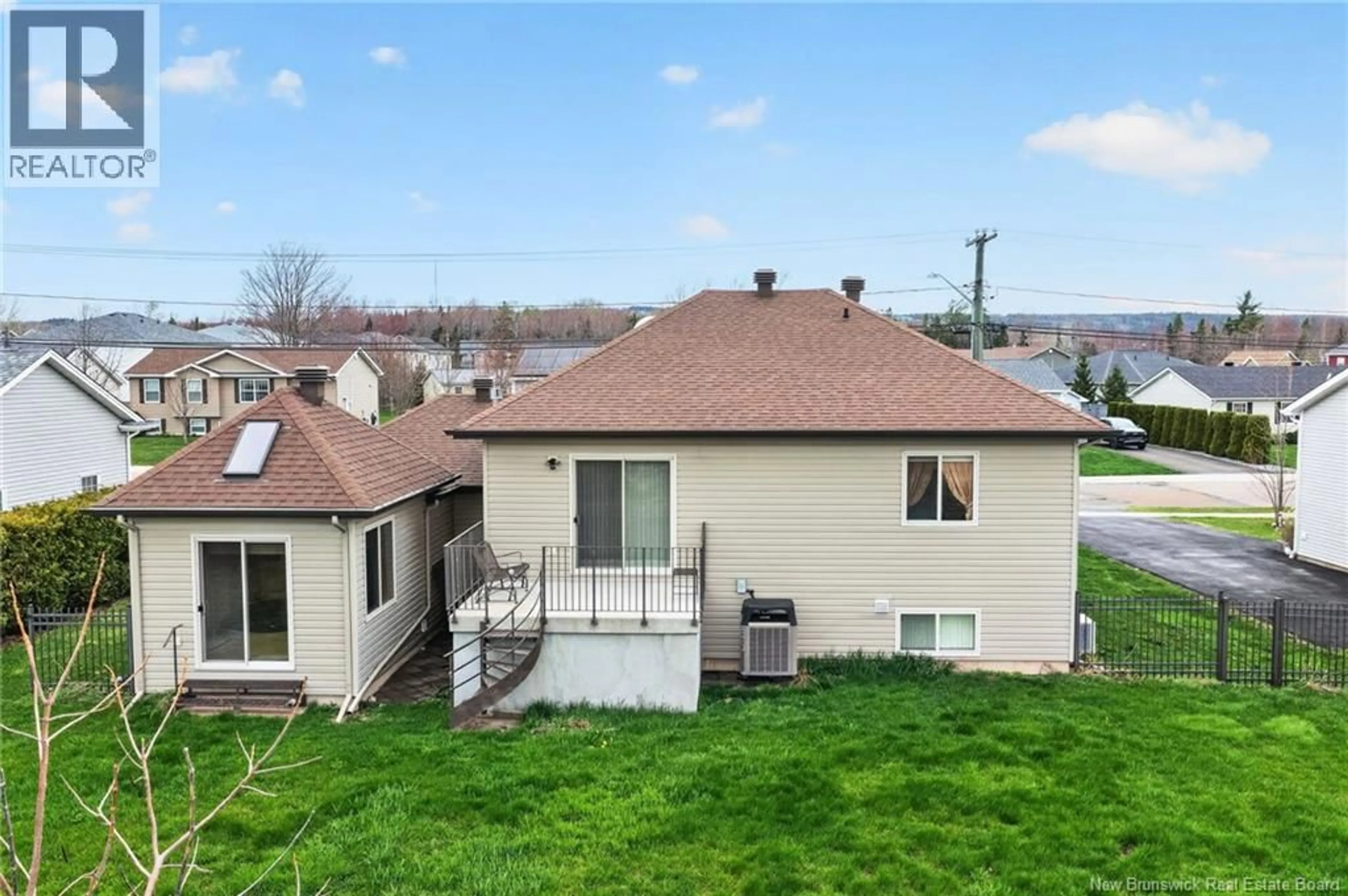 A pic from outside/outdoor area/front of a property/back of a property/a pic from drone, water/lake/river/ocean view for 92 AUGUSTA TERRACE, Moncton New Brunswick E1G5B7