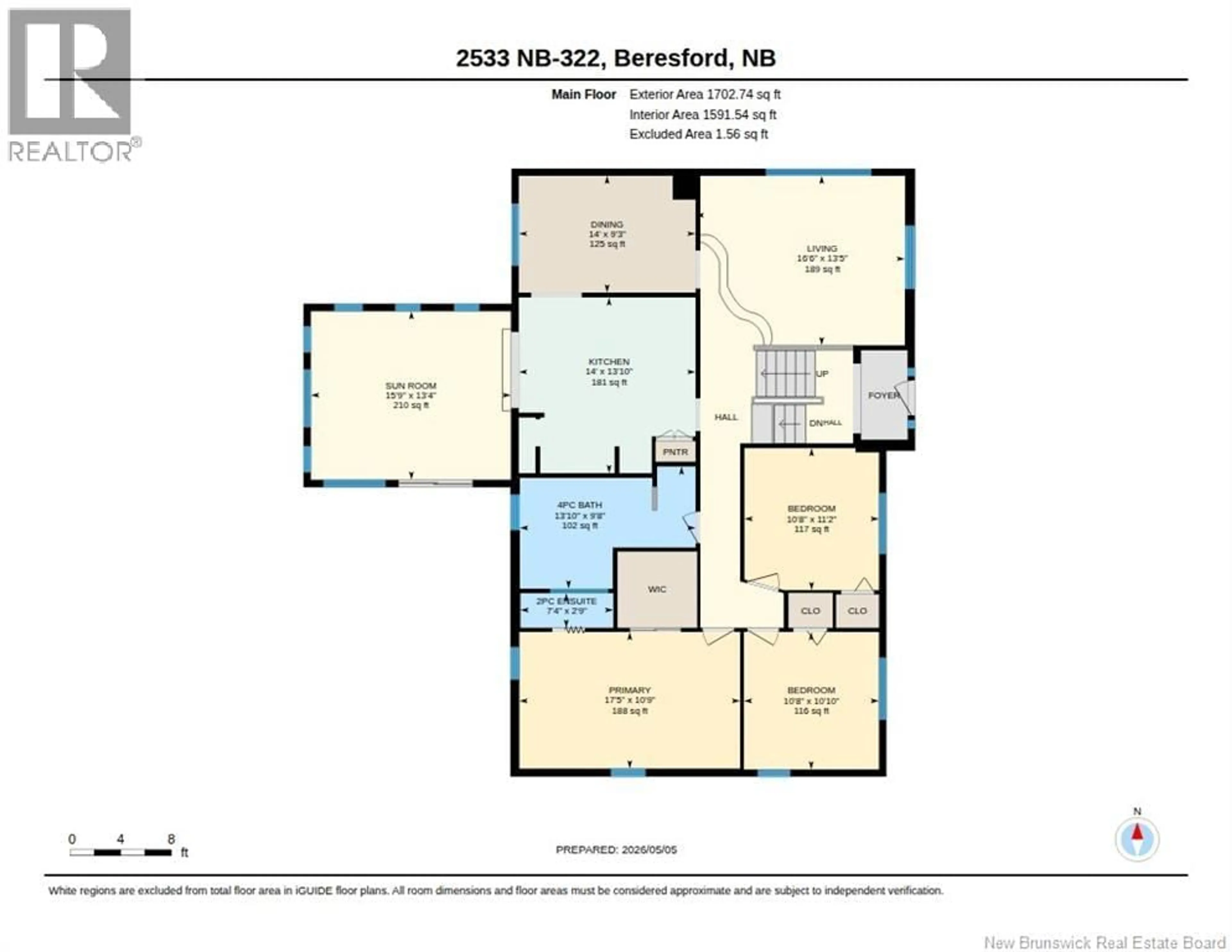 Floor plan for 2533 ROUTE 322, Saint-Laurent New Brunswick E8K3K4
