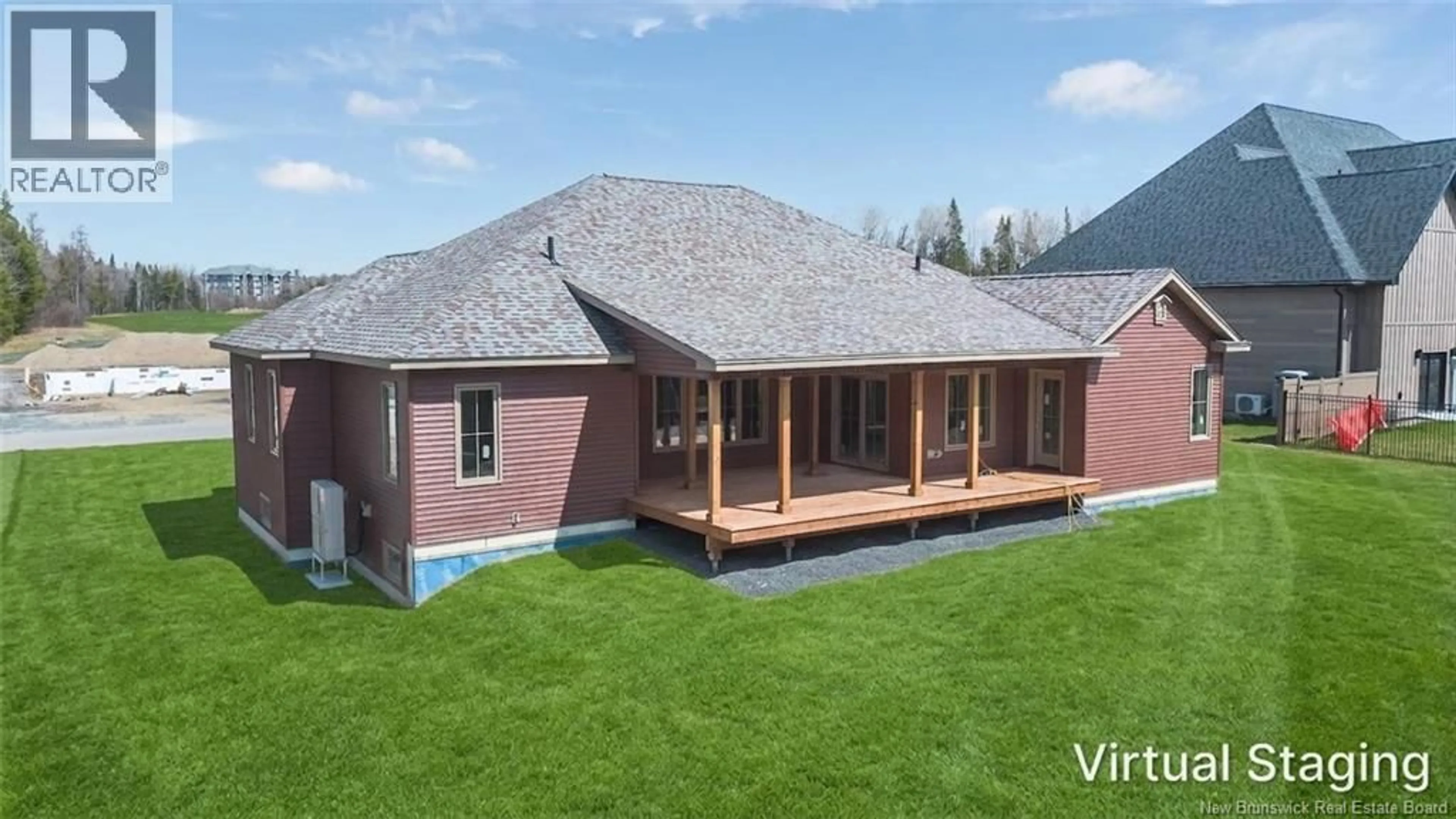 Home with vinyl exterior material, mountain view for 158 STONEHILL LANE, Fredericton New Brunswick E3G0J6