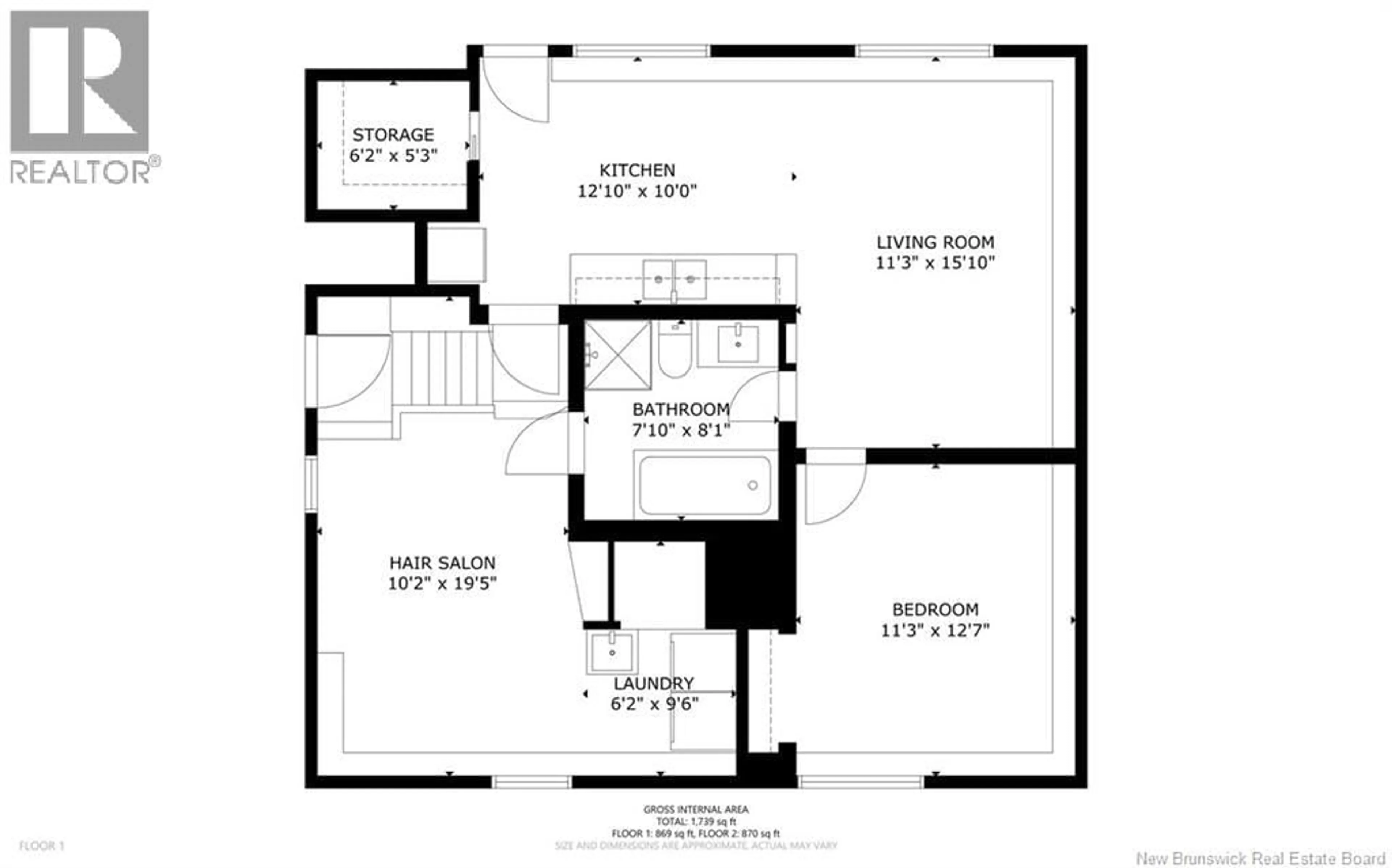 Floor plan for 23 HARDING DR, Nackawic New Brunswick E6G1C1