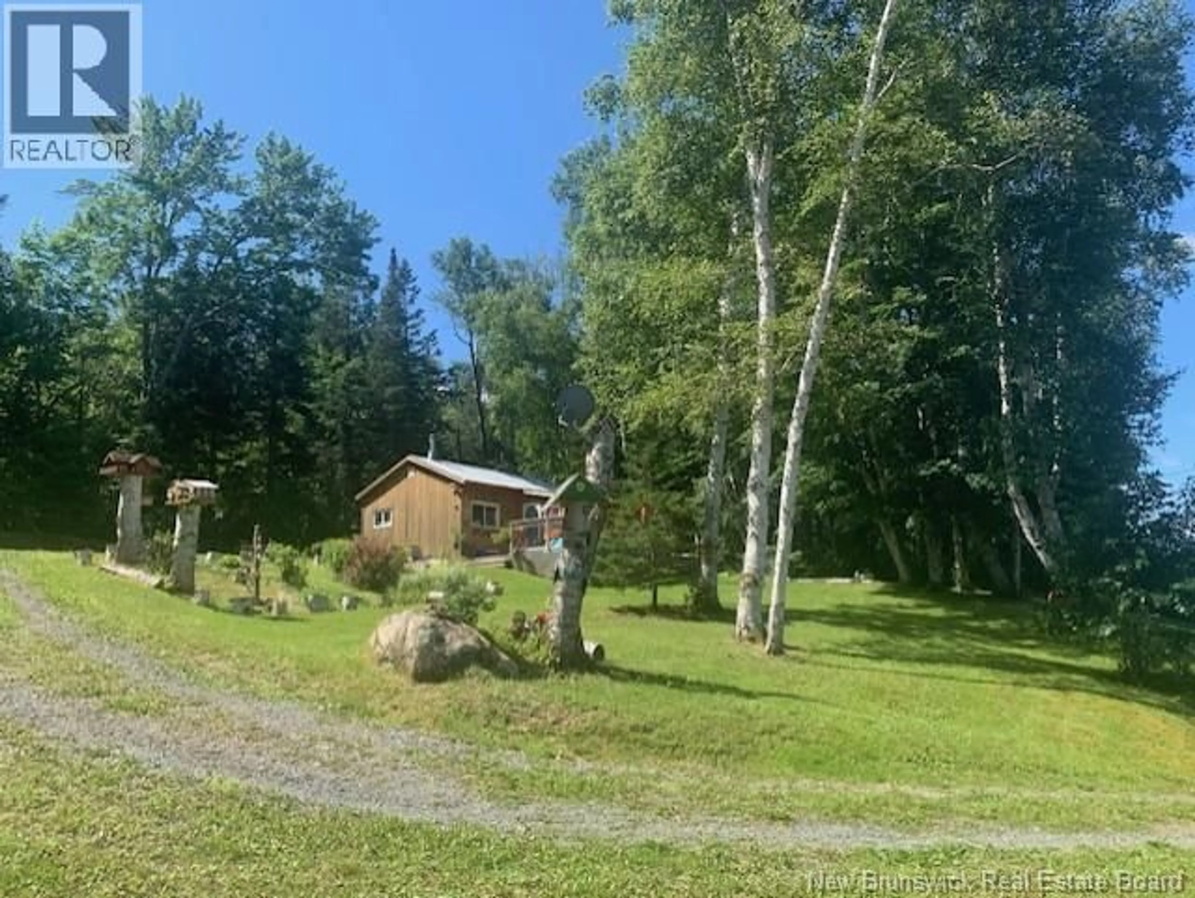 A pic from outside/outdoor area/front of a property/back of a property/a pic from drone, forest/trees view for 114 MCNAMEE ROAD, McNamee New Brunswick E9C2G6