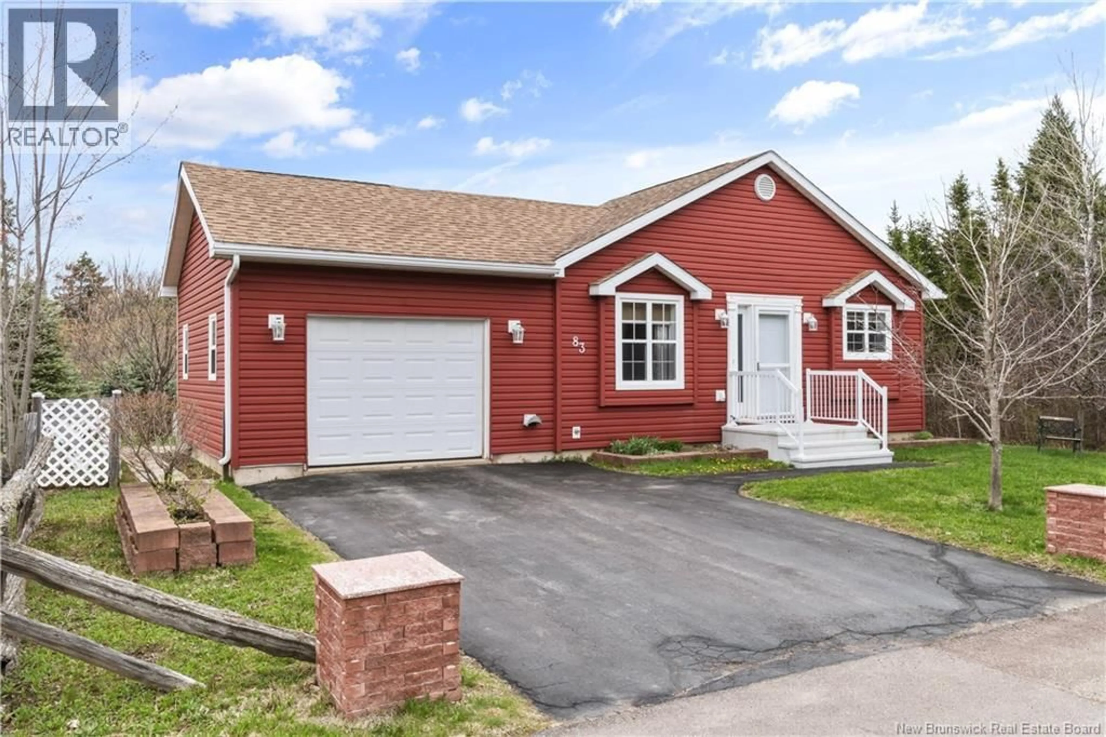 Home with brick exterior material, street for 83 SEQUOIA DRIVE, Moncton New Brunswick E1E0A1