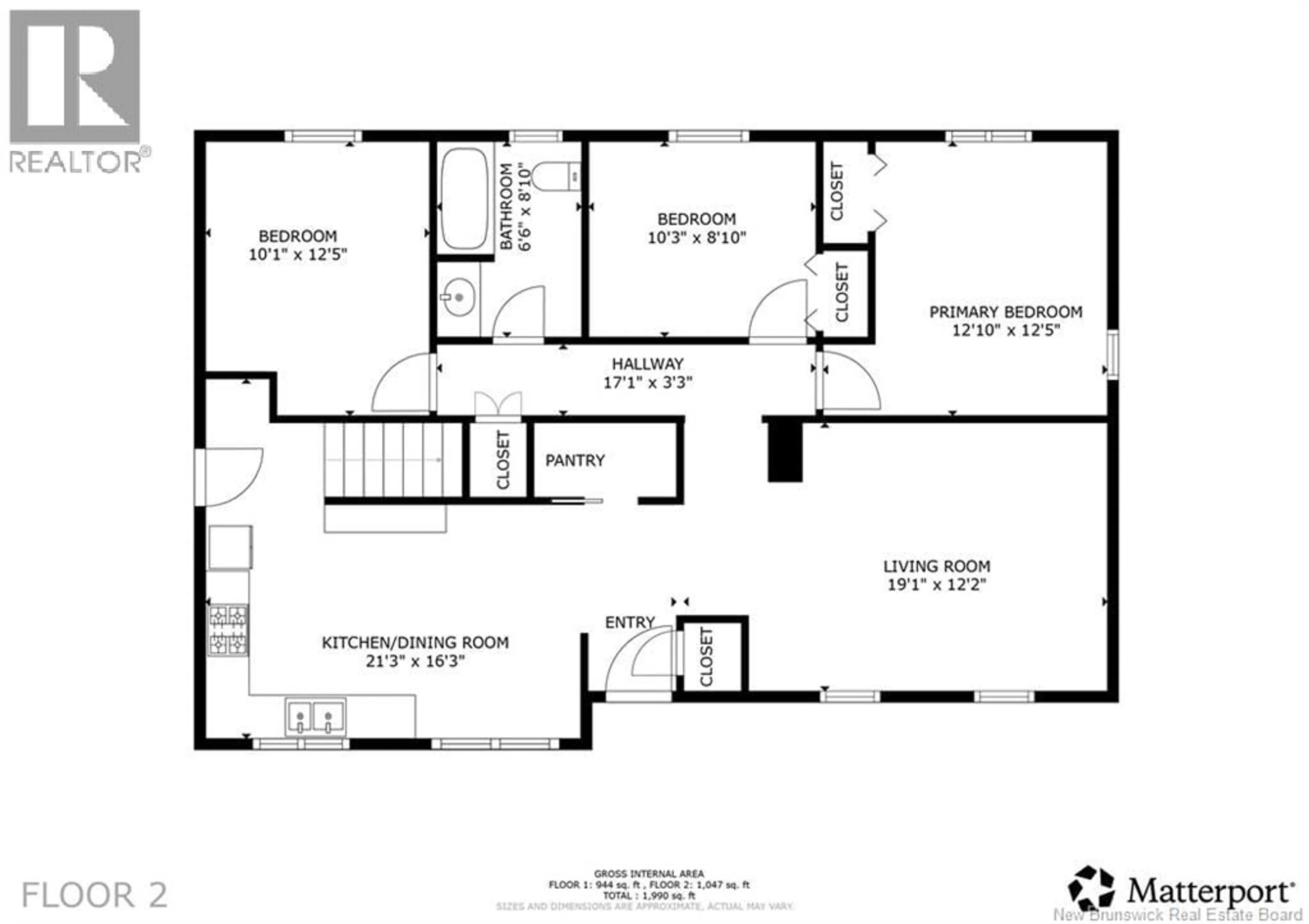 Floor plan for 75 HESLER DRIVE, Sackville New Brunswick E4L3E7