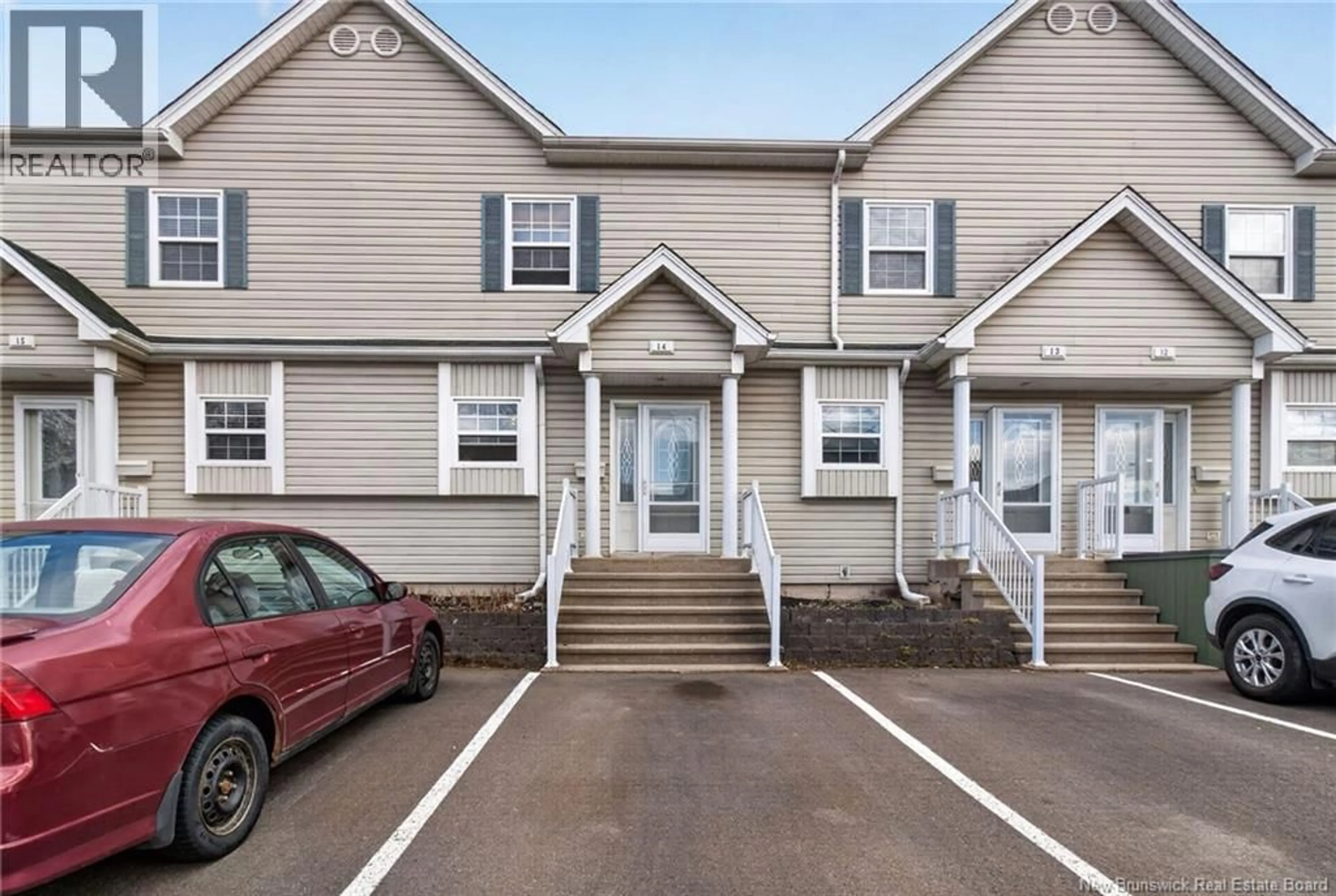 Home with vinyl exterior material, street for 14 - 354 AMIRAULT STREET, Dieppe New Brunswick E1A1G3