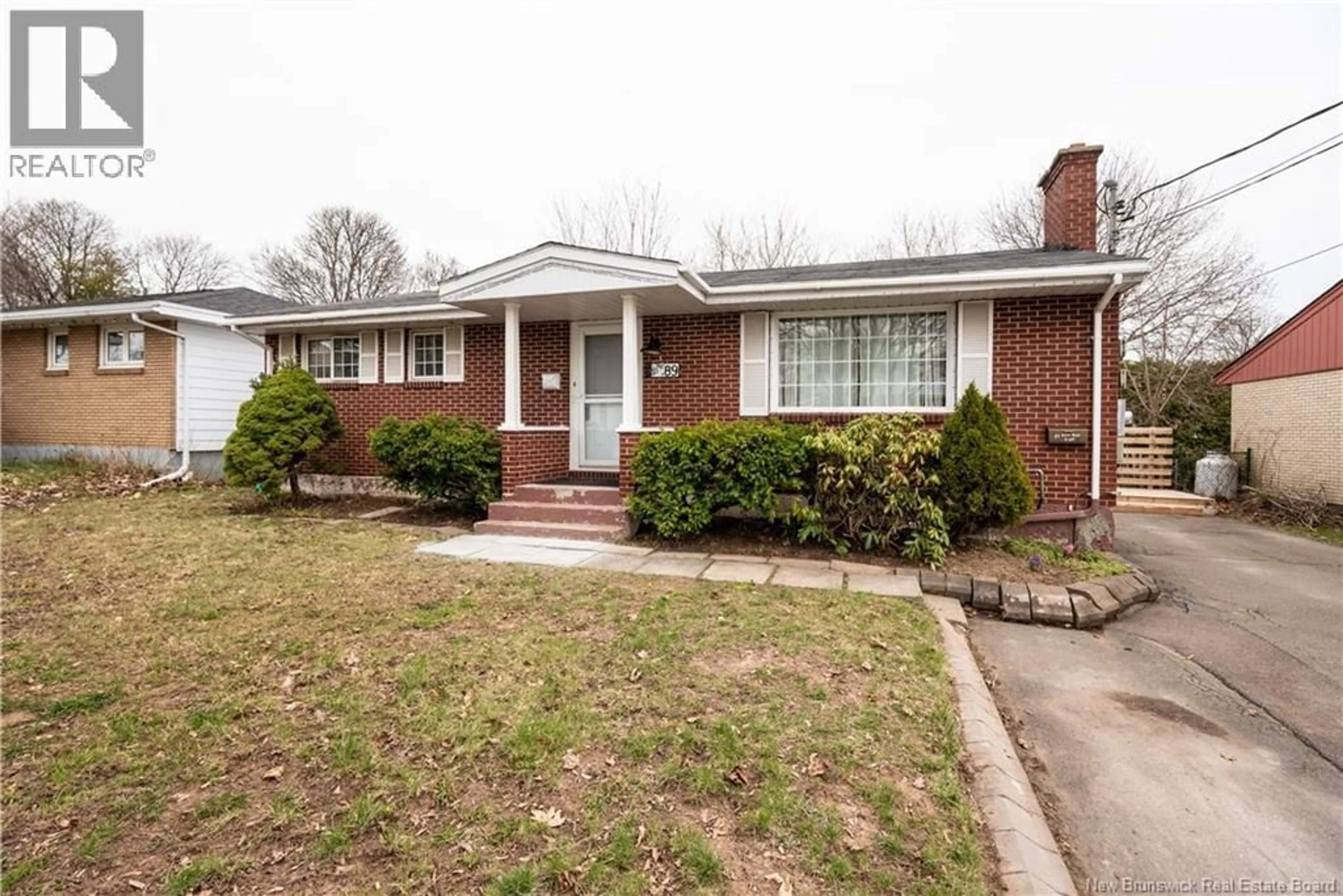 Home with brick exterior material, street for 89 MOUNT ROYAL BOULEVARD, Moncton New Brunswick E1E2V3