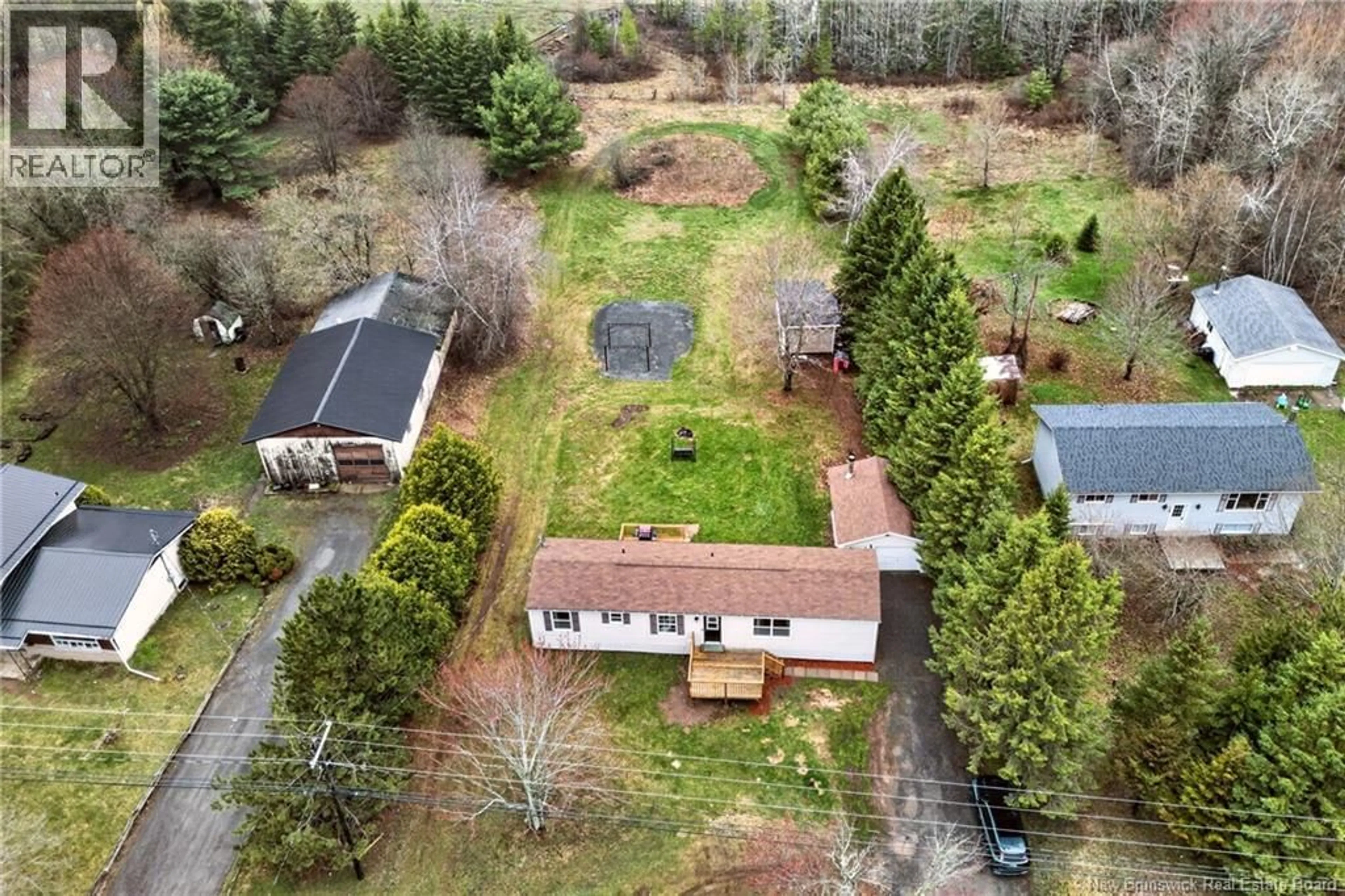 A pic from outside/outdoor area/front of a property/back of a property/a pic from drone, unknown for 40 BRANCH ROAD, Geary New Brunswick E2V3N9