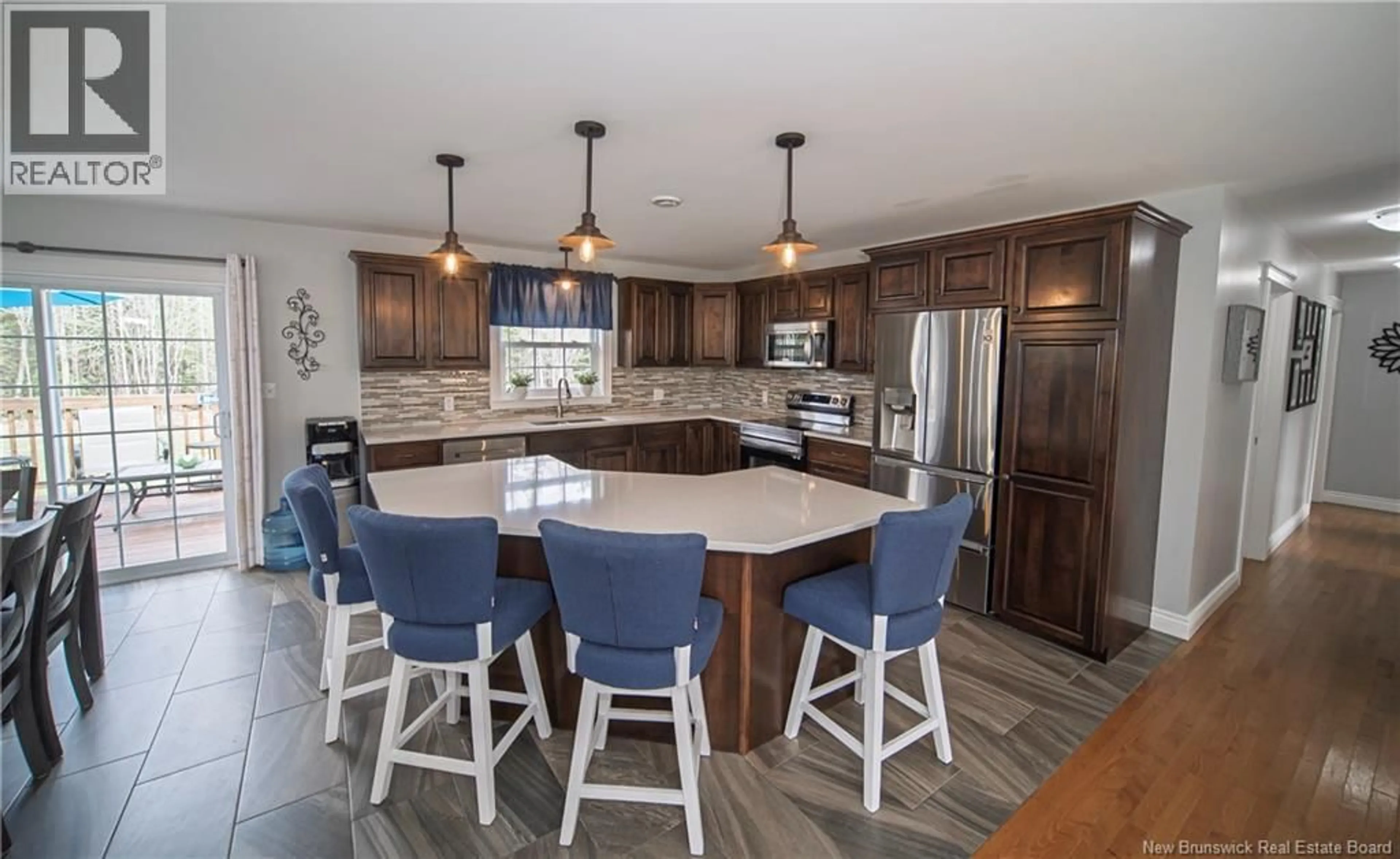 Open concept kitchen, ceramic/tile floor for 4 SANDRA LANE, Geary New Brunswick E2V0L2