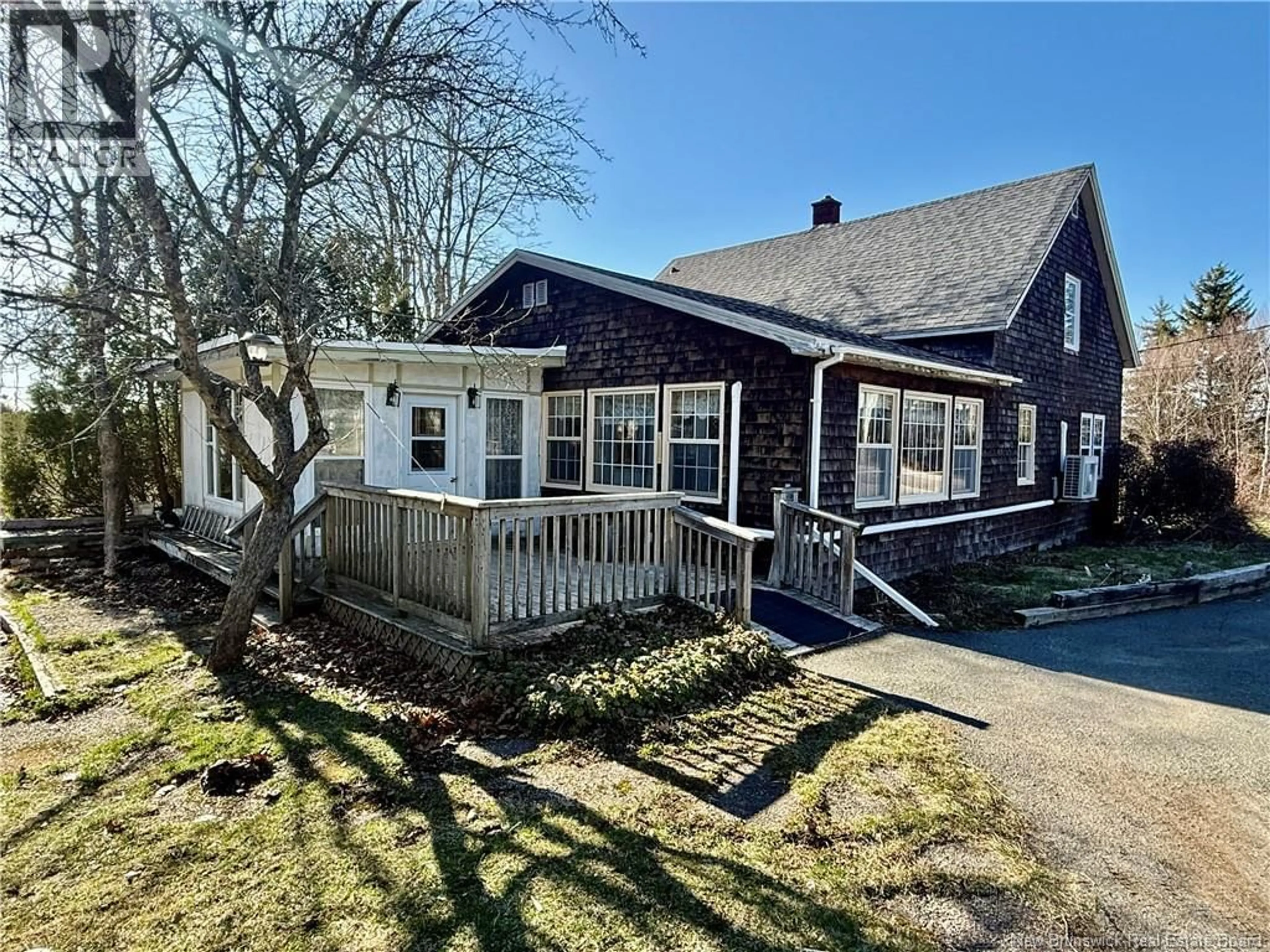 A pic from outside/outdoor area/front of a property/back of a property/a pic from drone, street for 1804 ROUTE 111, Bains Corner New Brunswick E5R1P9
