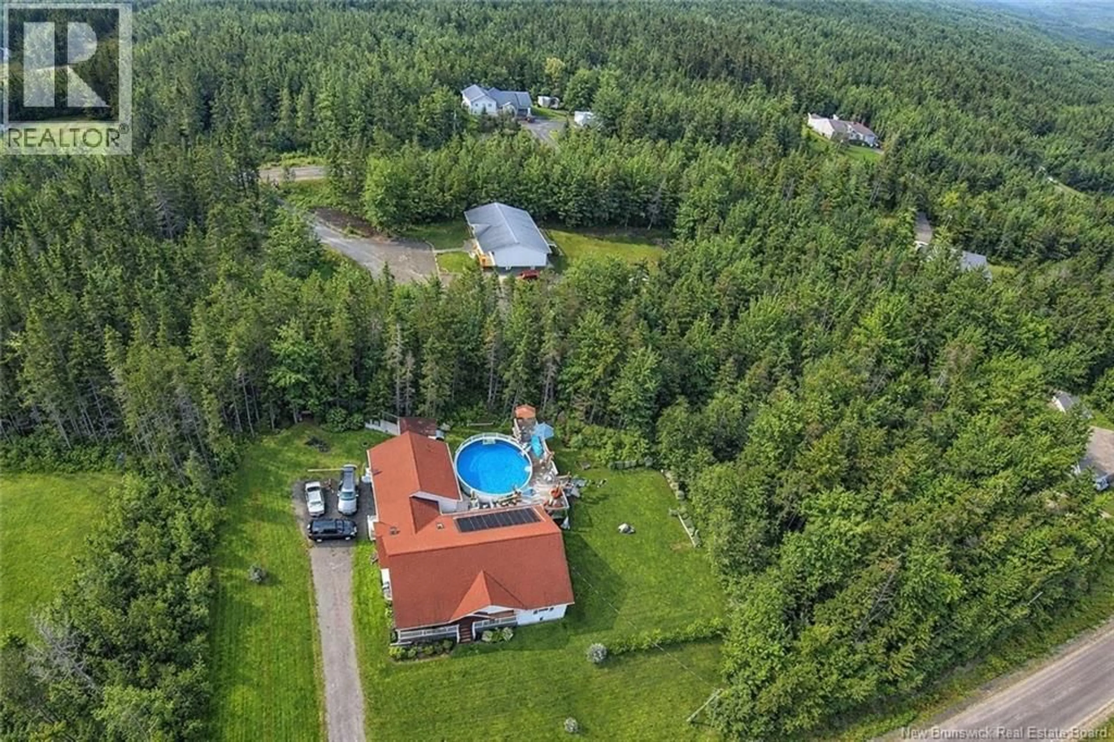 A pic from outside/outdoor area/front of a property/back of a property/a pic from drone, unknown for 44 CALAIS CRESCENT, Lower Coverdale New Brunswick E1J2K9