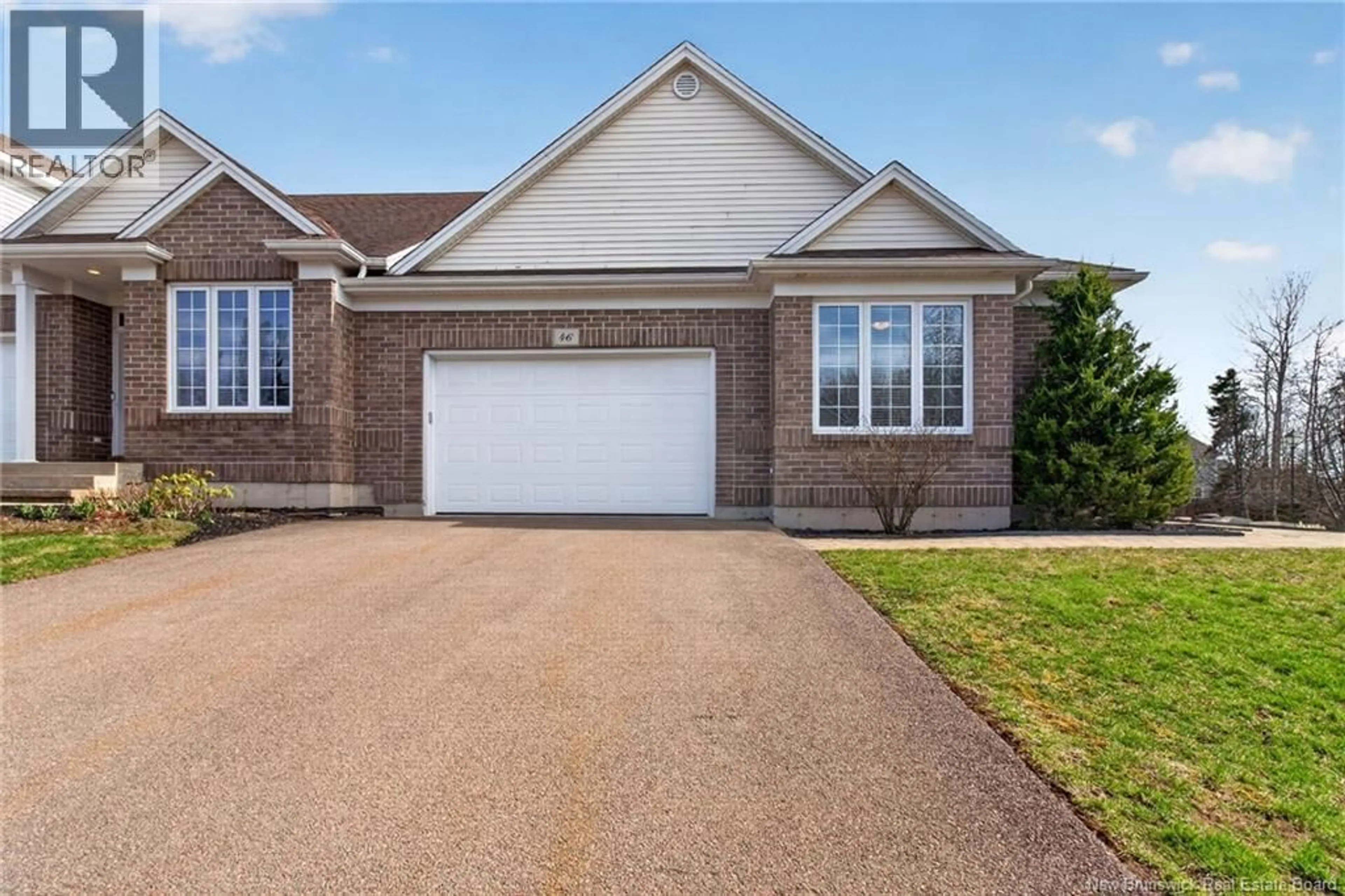 Home with brick exterior material, street for 46 GUYLAINE, Dieppe New Brunswick E1A0G8