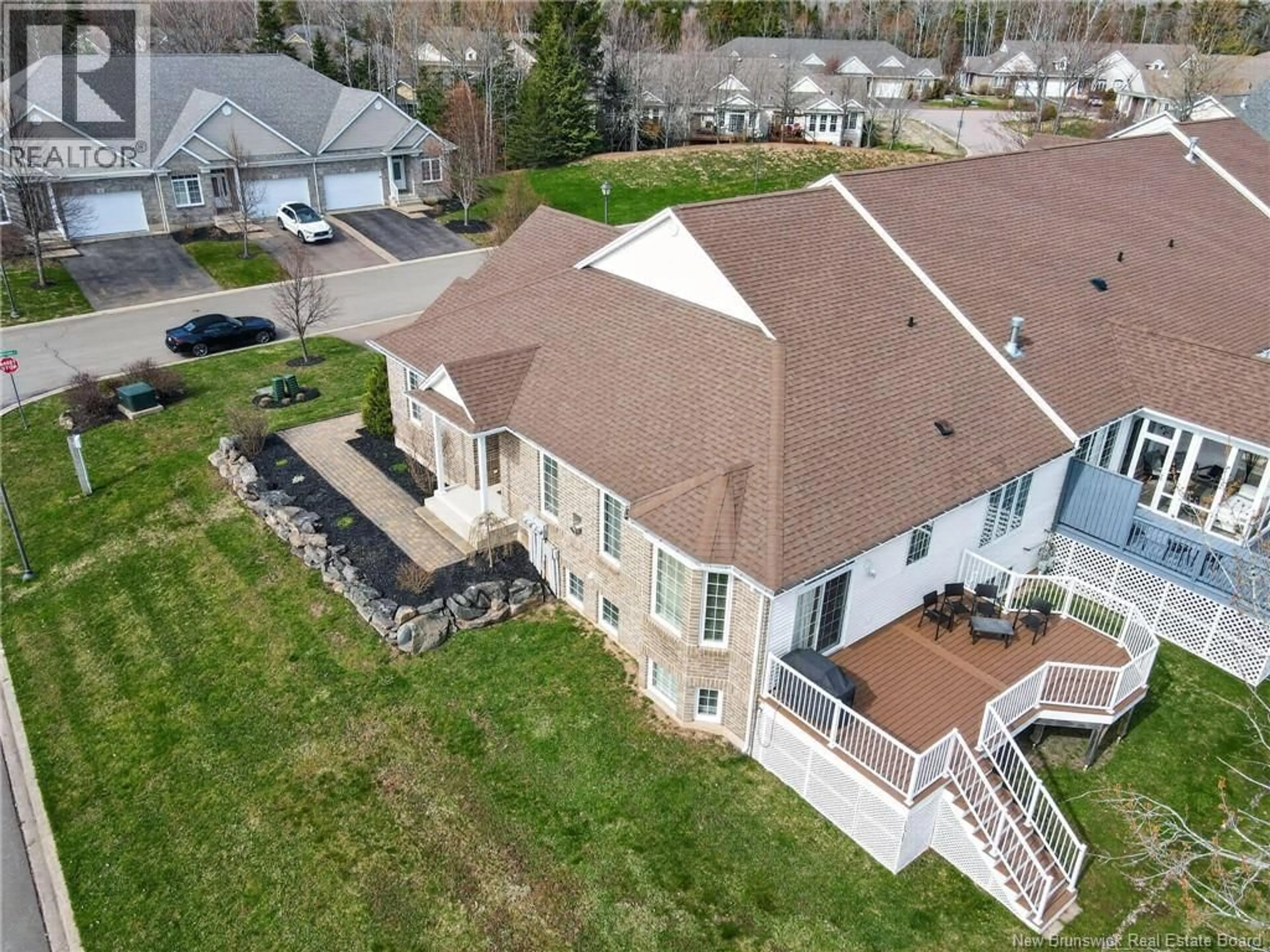 A pic from outside/outdoor area/front of a property/back of a property/a pic from drone, mountain view for 46 GUYLAINE, Dieppe New Brunswick E1A0G8