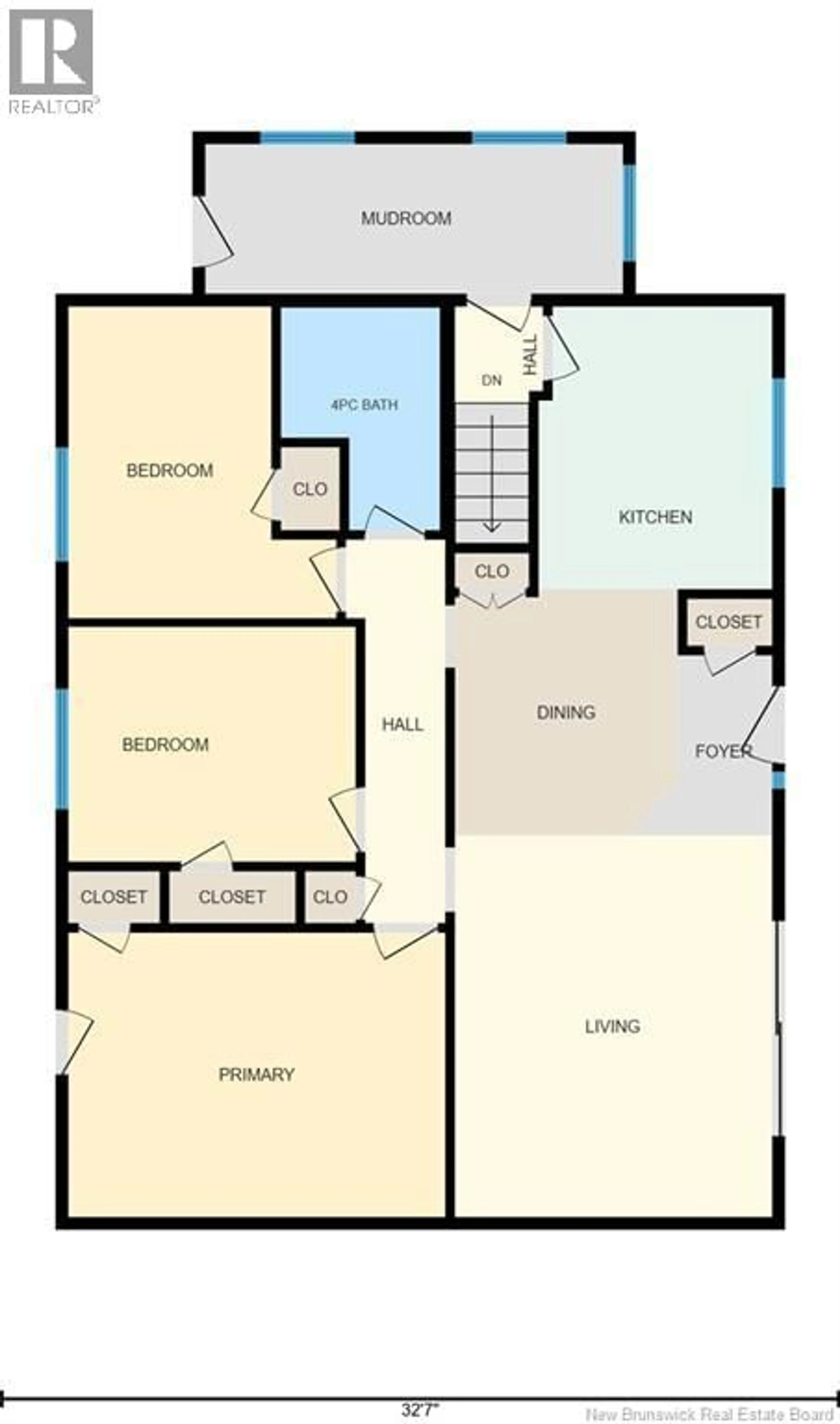 Floor plan for 18 BIRCHCROFT DRIVE, Fredericton New Brunswick E3C1K7