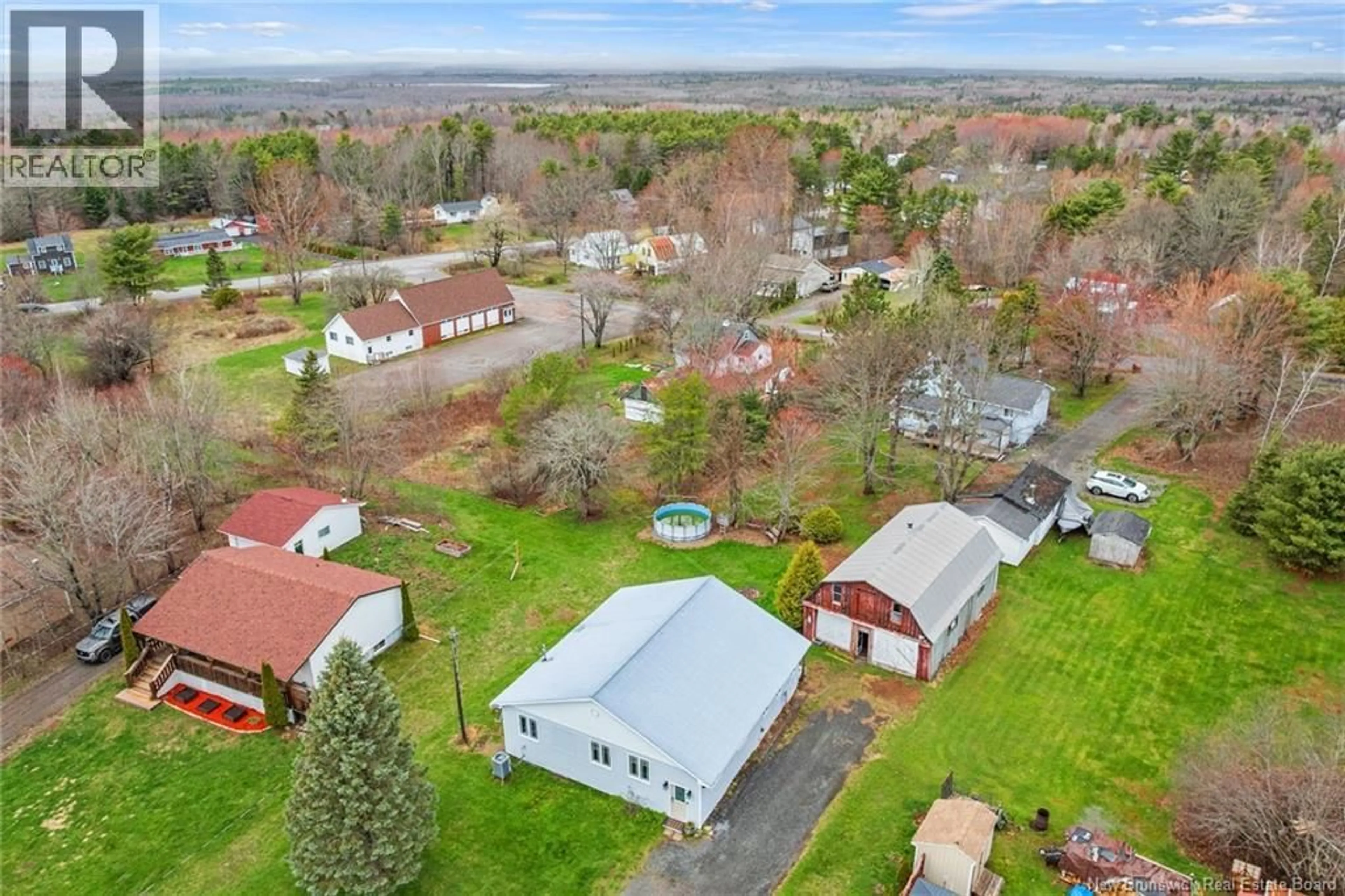A pic from outside/outdoor area/front of a property/back of a property/a pic from drone, unknown for 21 LAUVINA BYE ROAD, Geary New Brunswick E2V3Y2