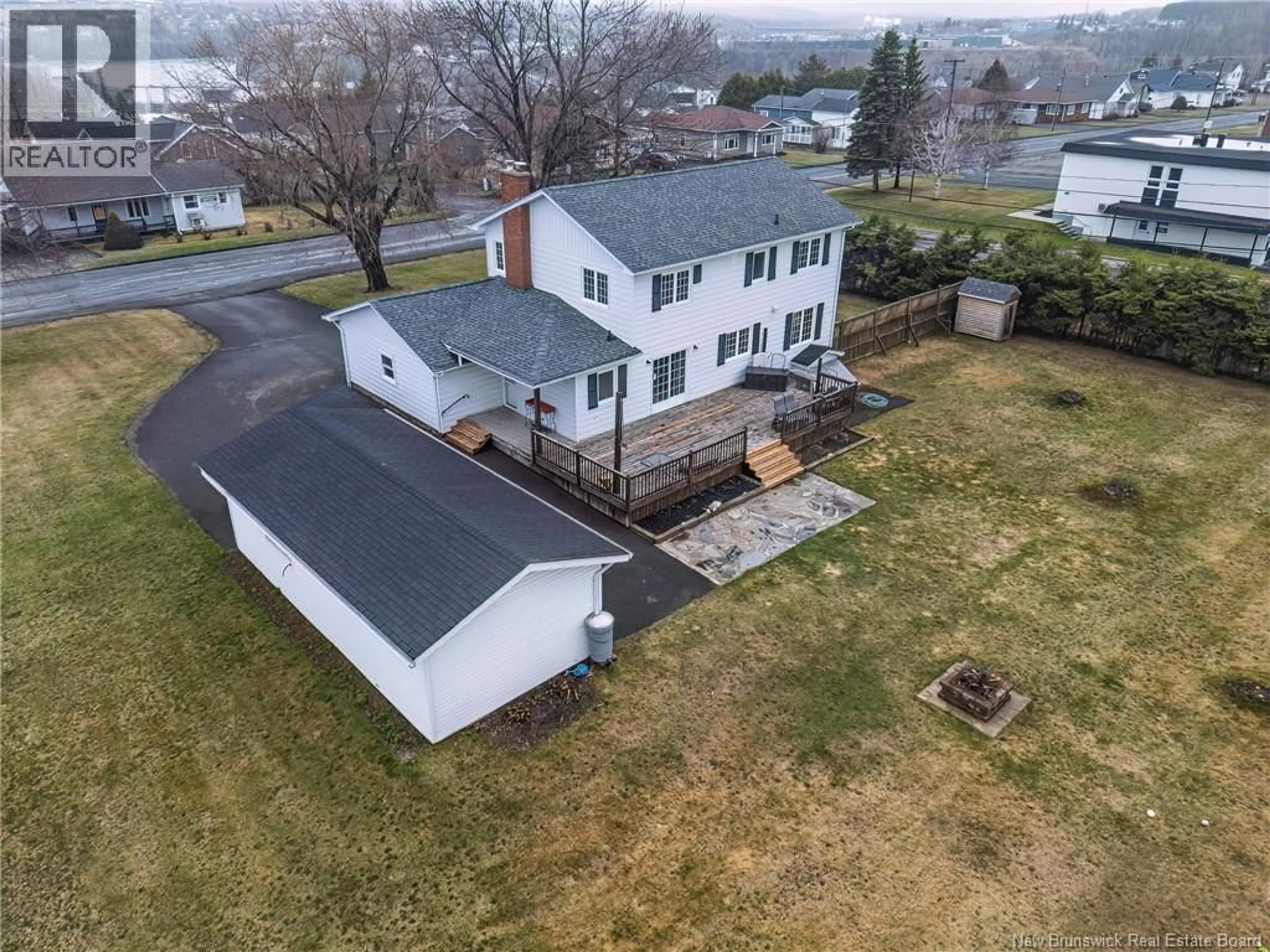 A pic from outside/outdoor area/front of a property/back of a property/a pic from drone, unknown for 208 ST GEORGES ROAD, Grand Falls New Brunswick E3Y1C3