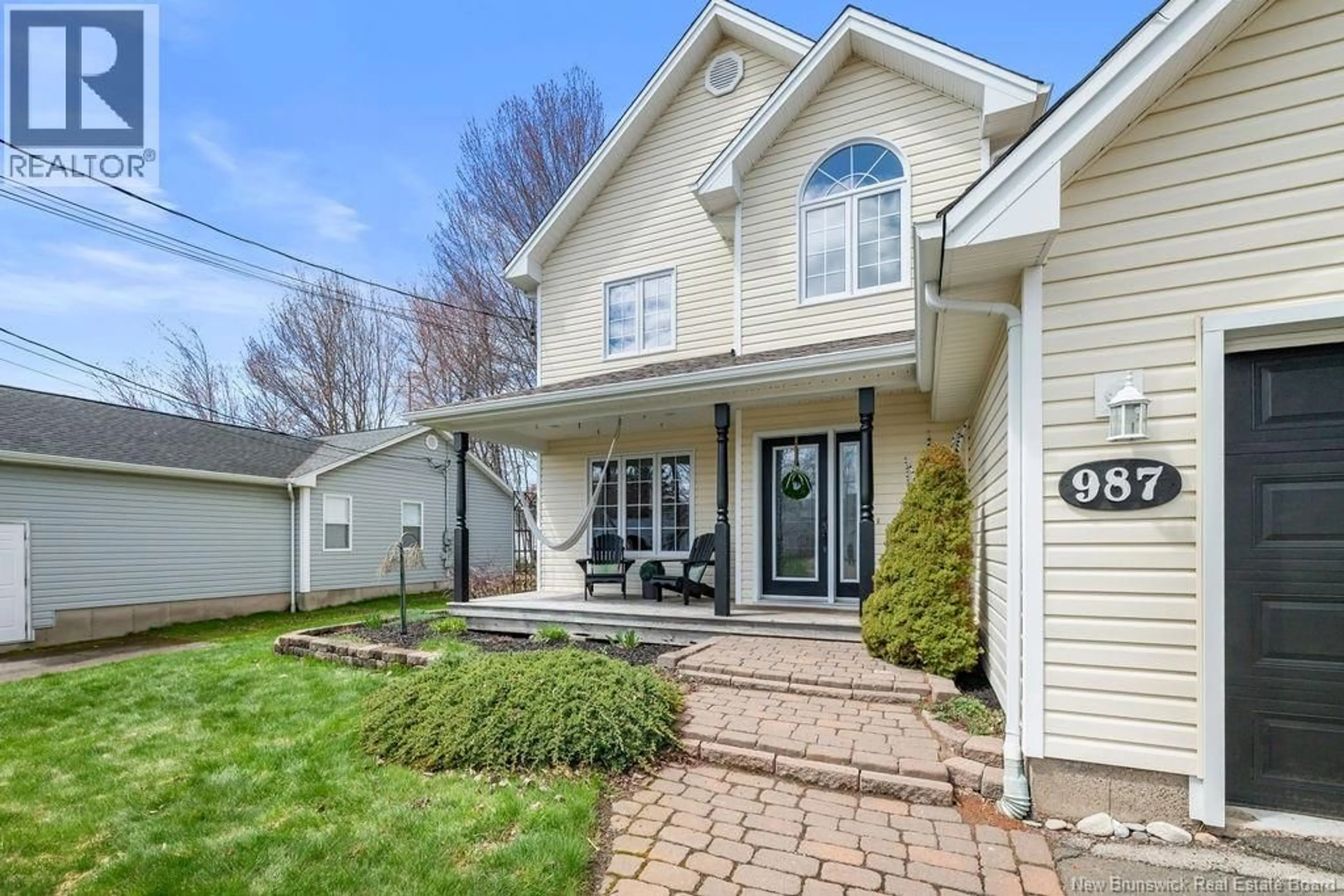 Home with vinyl exterior material, street for 987 BARACHOIS STREET, Dieppe New Brunswick E1A7E4