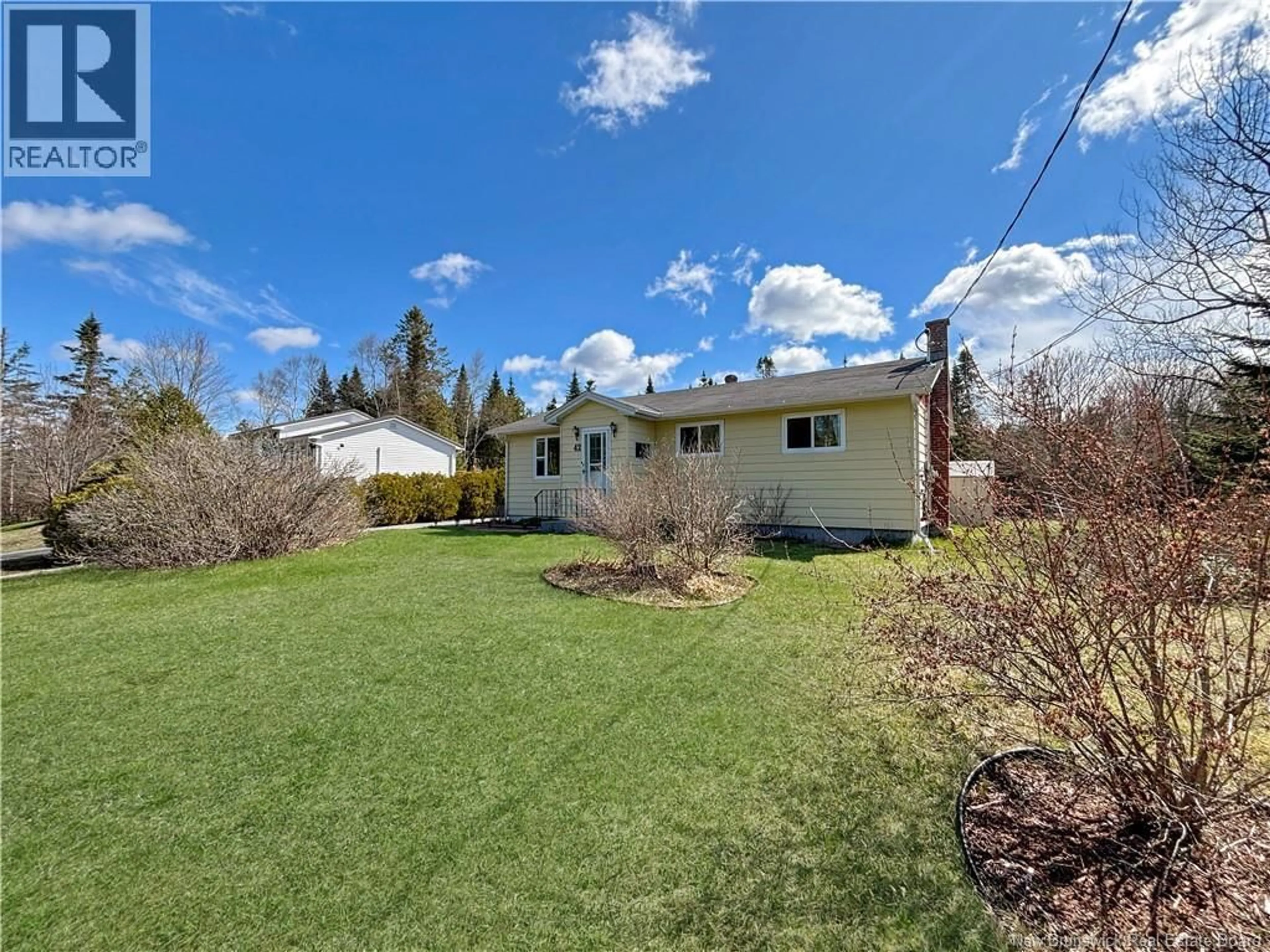 A pic from outside/outdoor area/front of a property/back of a property/a pic from drone, street for 42 CHURCHLAND ROAD, Saint John New Brunswick E2N1T8