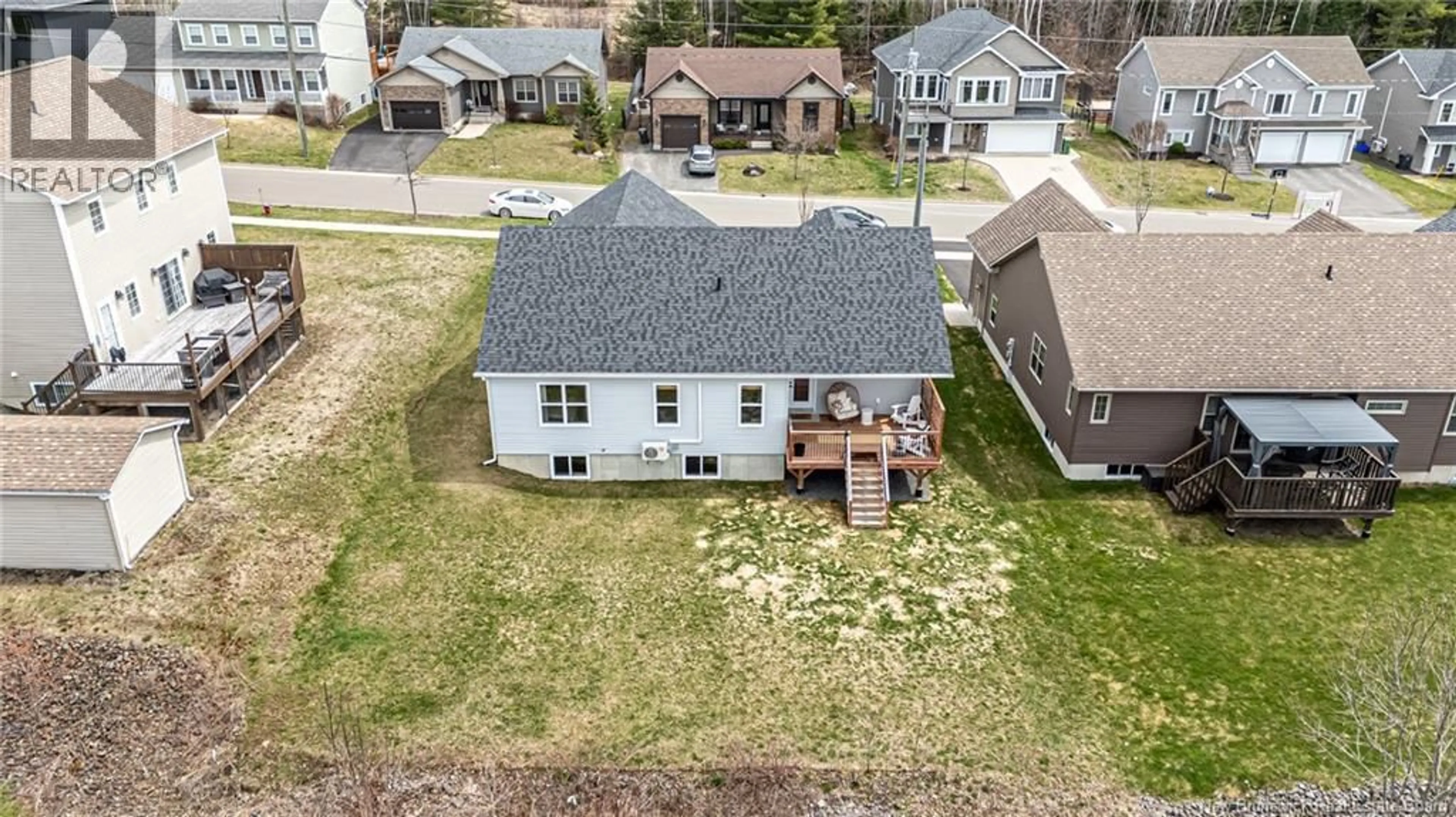 A pic from outside/outdoor area/front of a property/back of a property/a pic from drone, street for 109 MITCHELL WAYNE DRIVE, Fredericton New Brunswick E3G5M6