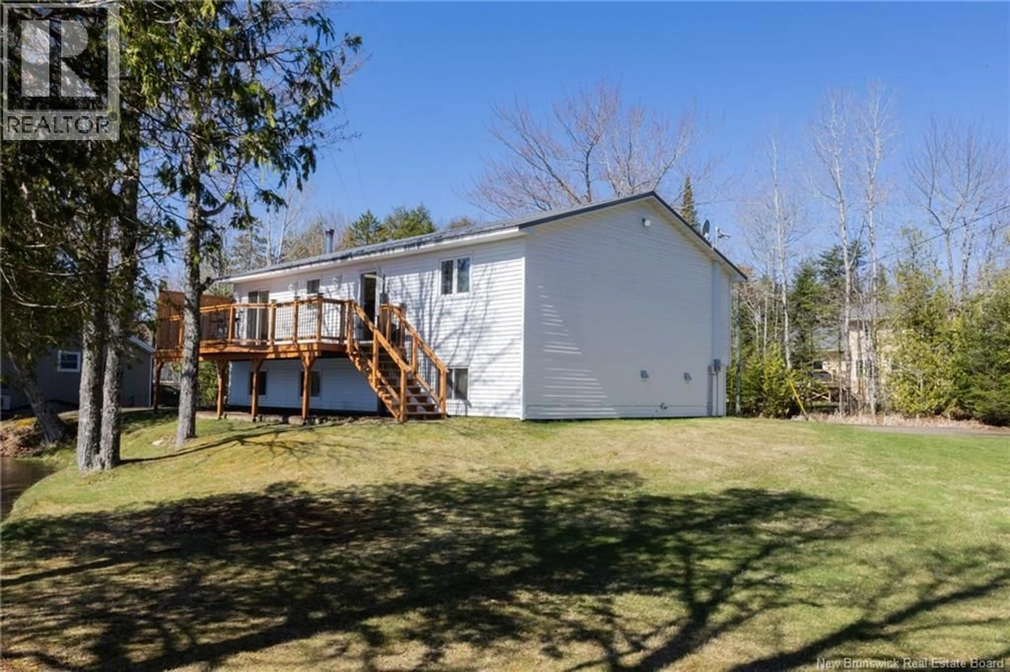 A pic from outside/outdoor area/front of a property/back of a property/a pic from drone, water/lake/river/ocean view for 39 JERRY CHESSIE ROAD, Yoho New Brunswick E6K3B3