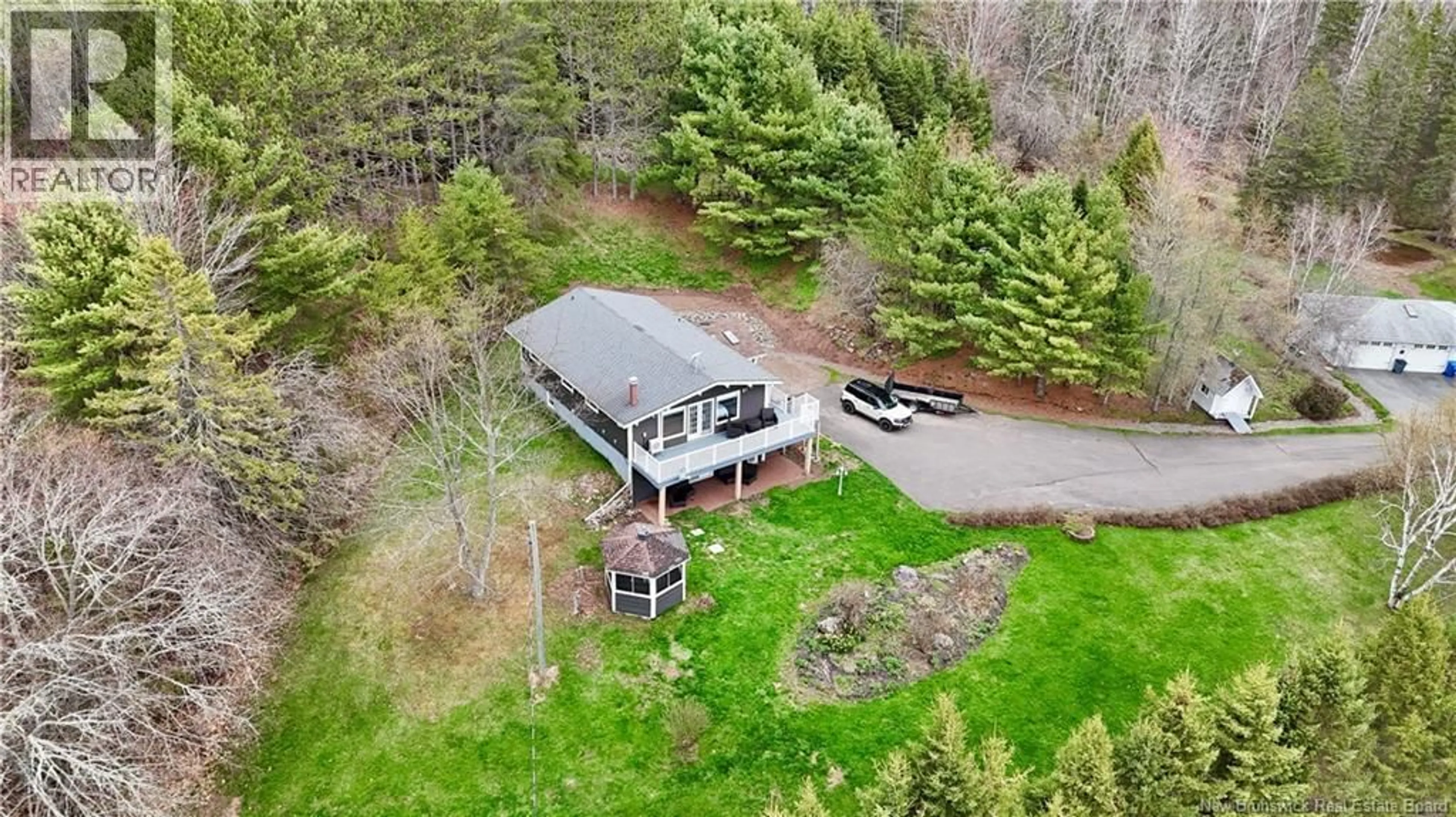 A pic from outside/outdoor area/front of a property/back of a property/a pic from drone, unknown for 466 MCGREGOR BROOK ROAD, Mount Hebron New Brunswick E4G1H4