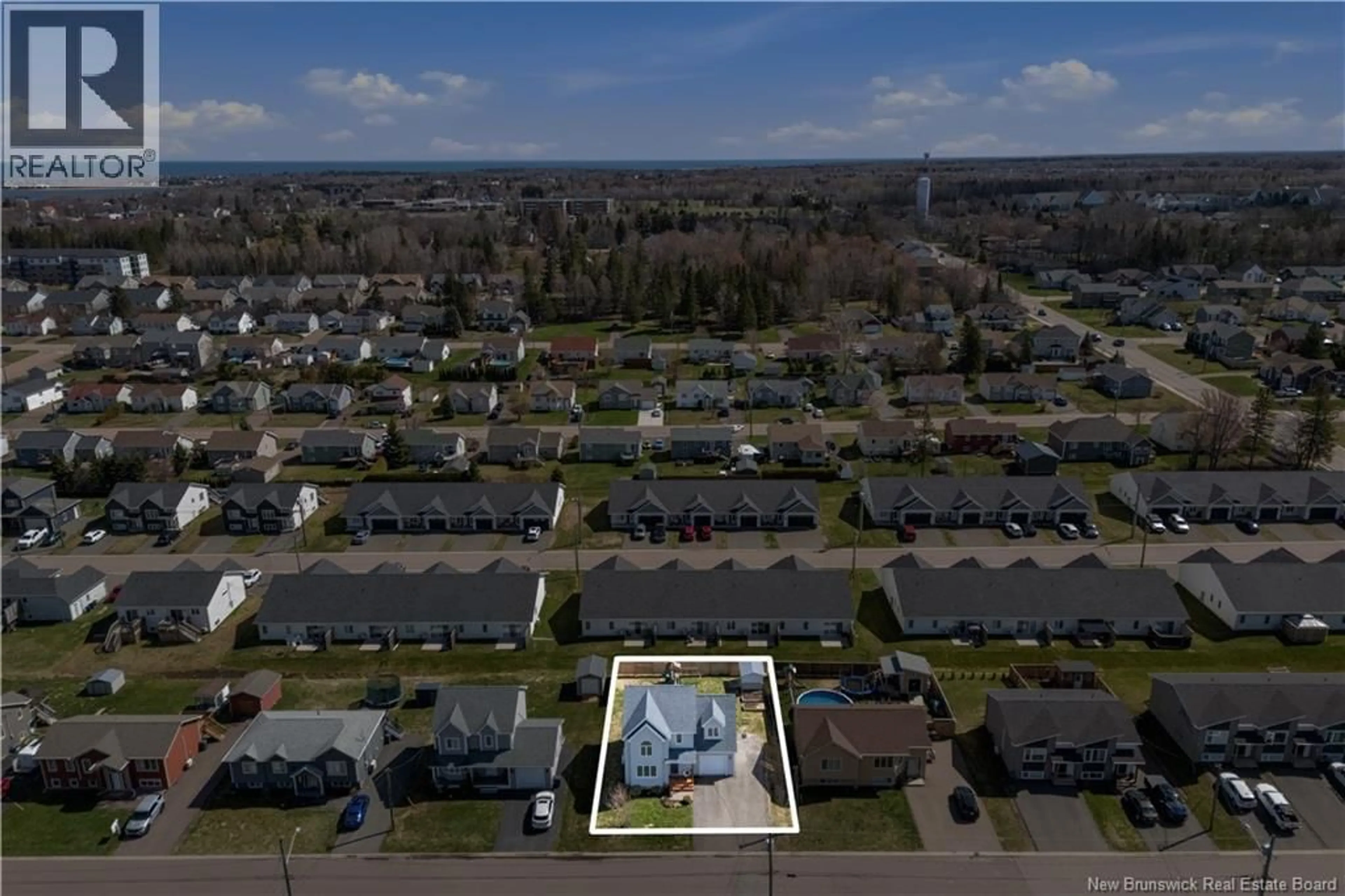 A pic from outside/outdoor area/front of a property/back of a property/a pic from drone, street for 88 SEBASTIEN STREET, Shediac New Brunswick E4P0L7