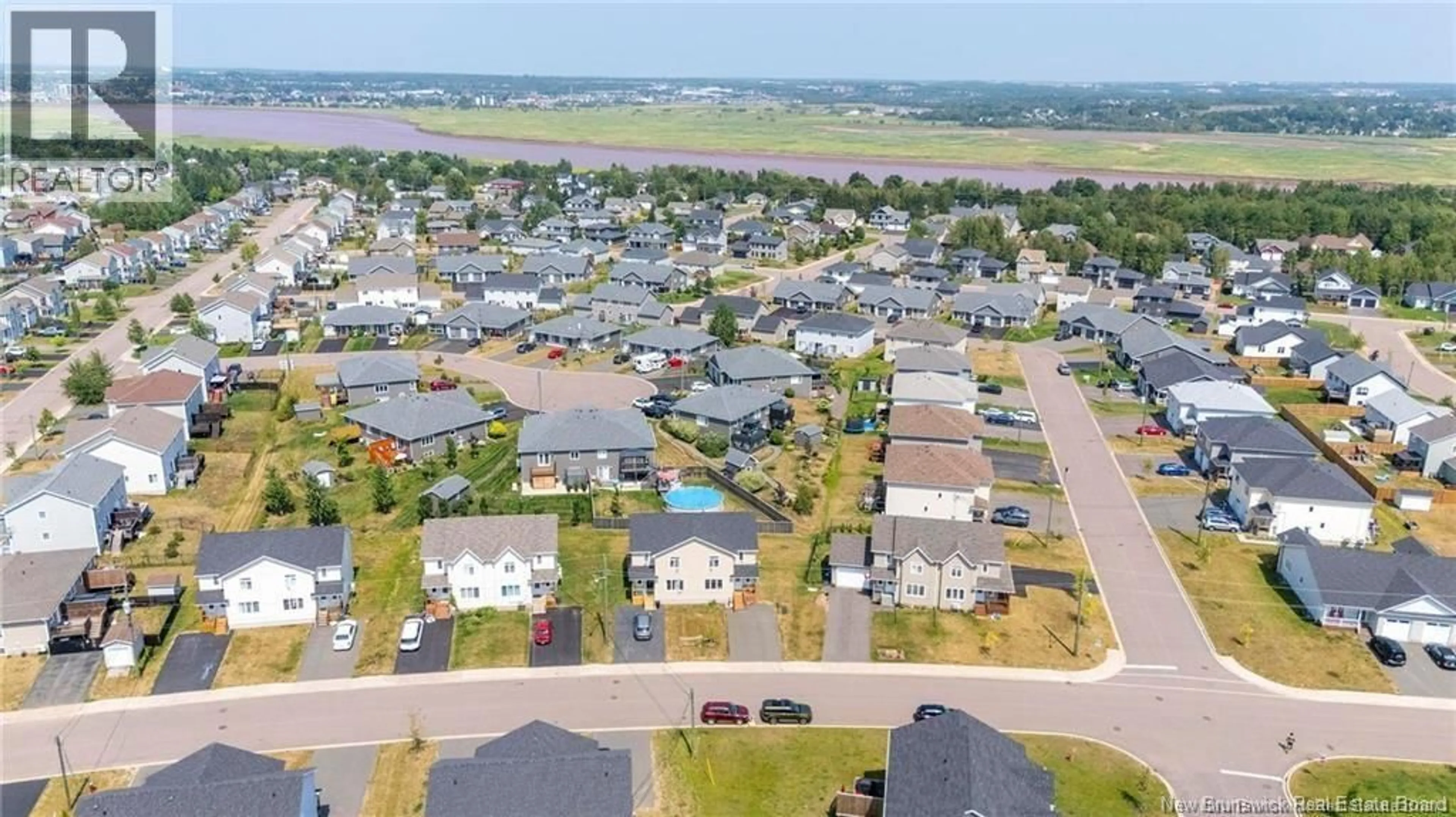 A pic from outside/outdoor area/front of a property/back of a property/a pic from drone, unknown for 183 OAKFIELD DRIVE, Riverview New Brunswick E1B0W6