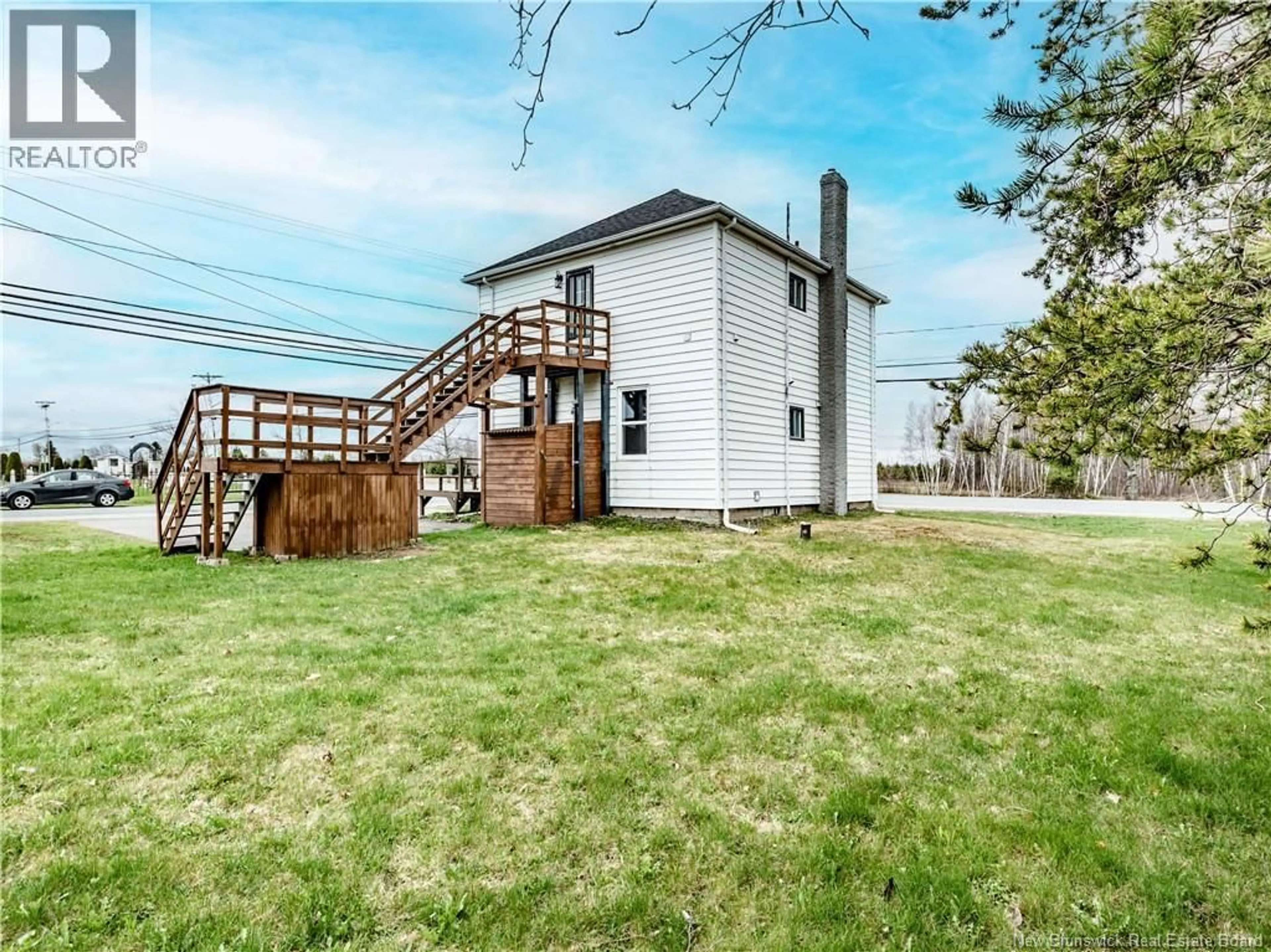 A pic from outside/outdoor area/front of a property/back of a property/a pic from drone, building for 5710 DES ERABLES, Rogersville New Brunswick E4K1K8