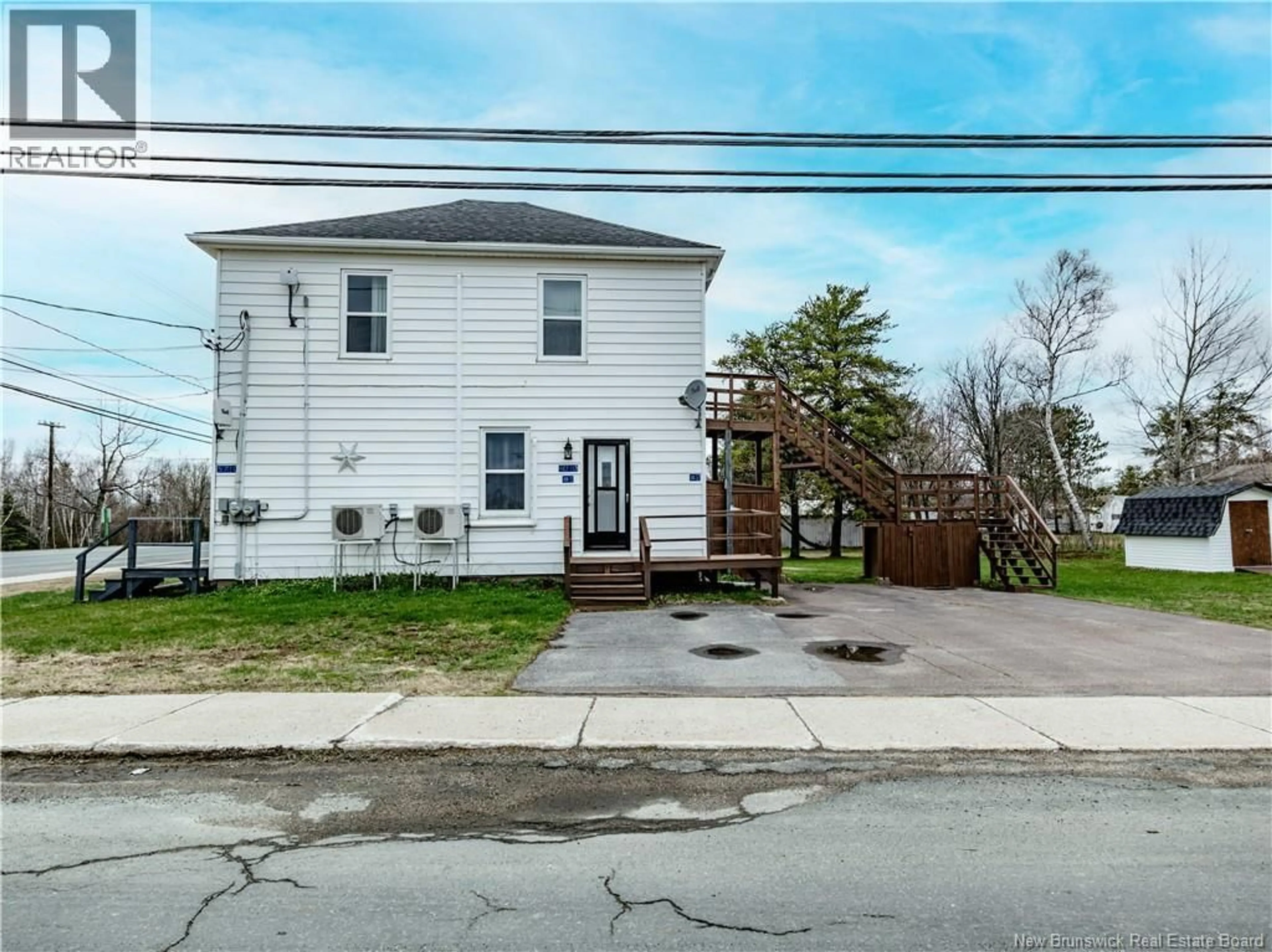 A pic from outside/outdoor area/front of a property/back of a property/a pic from drone, street for 5710 DES ERABLES, Rogersville New Brunswick E4K1K8